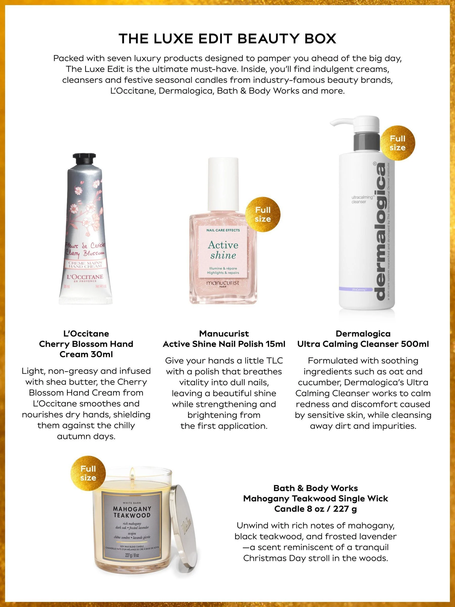 The Luxe Edit Beauty Box (Worth Over 212)