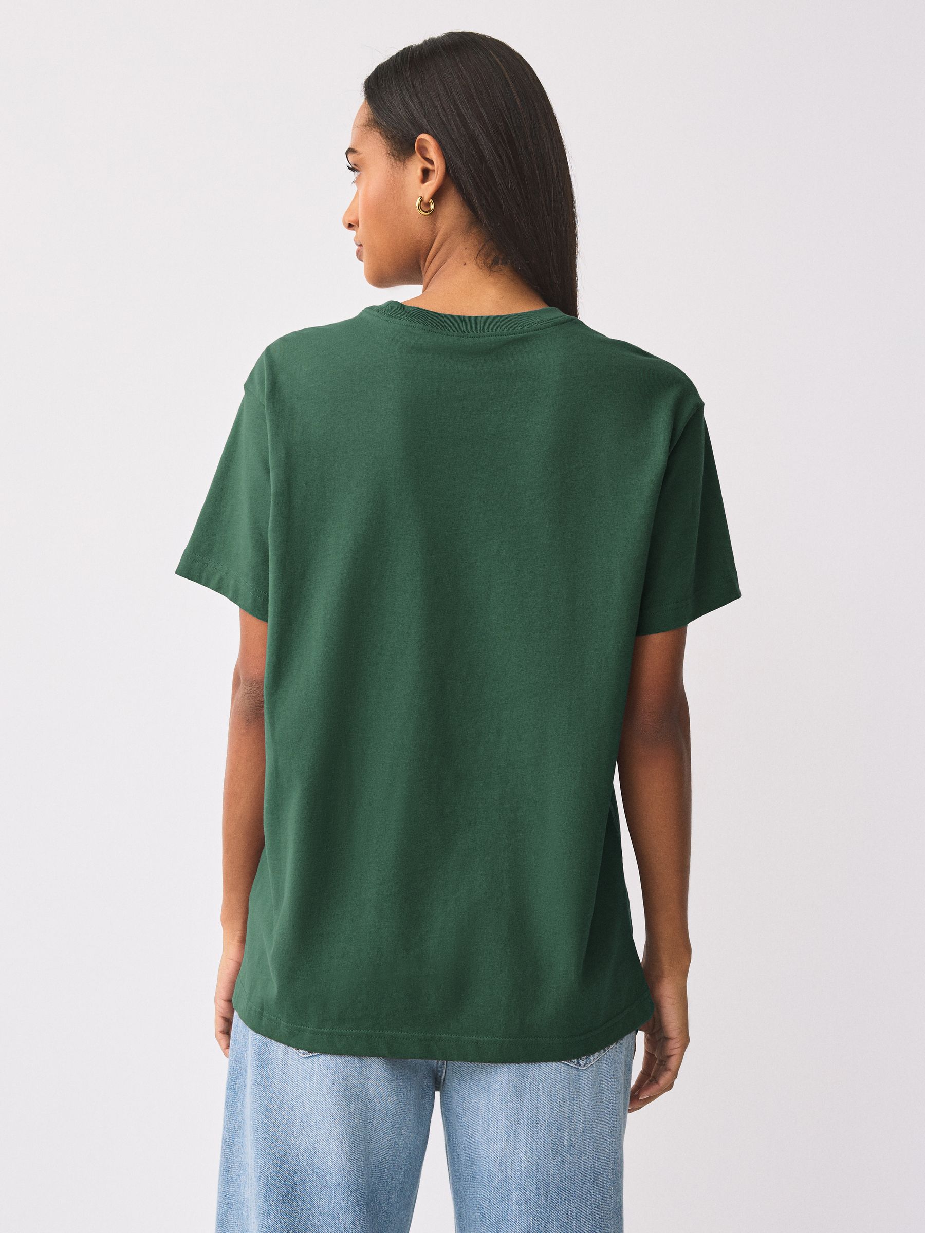 Nike Green Sportswear Essential Oversized T-Shirt