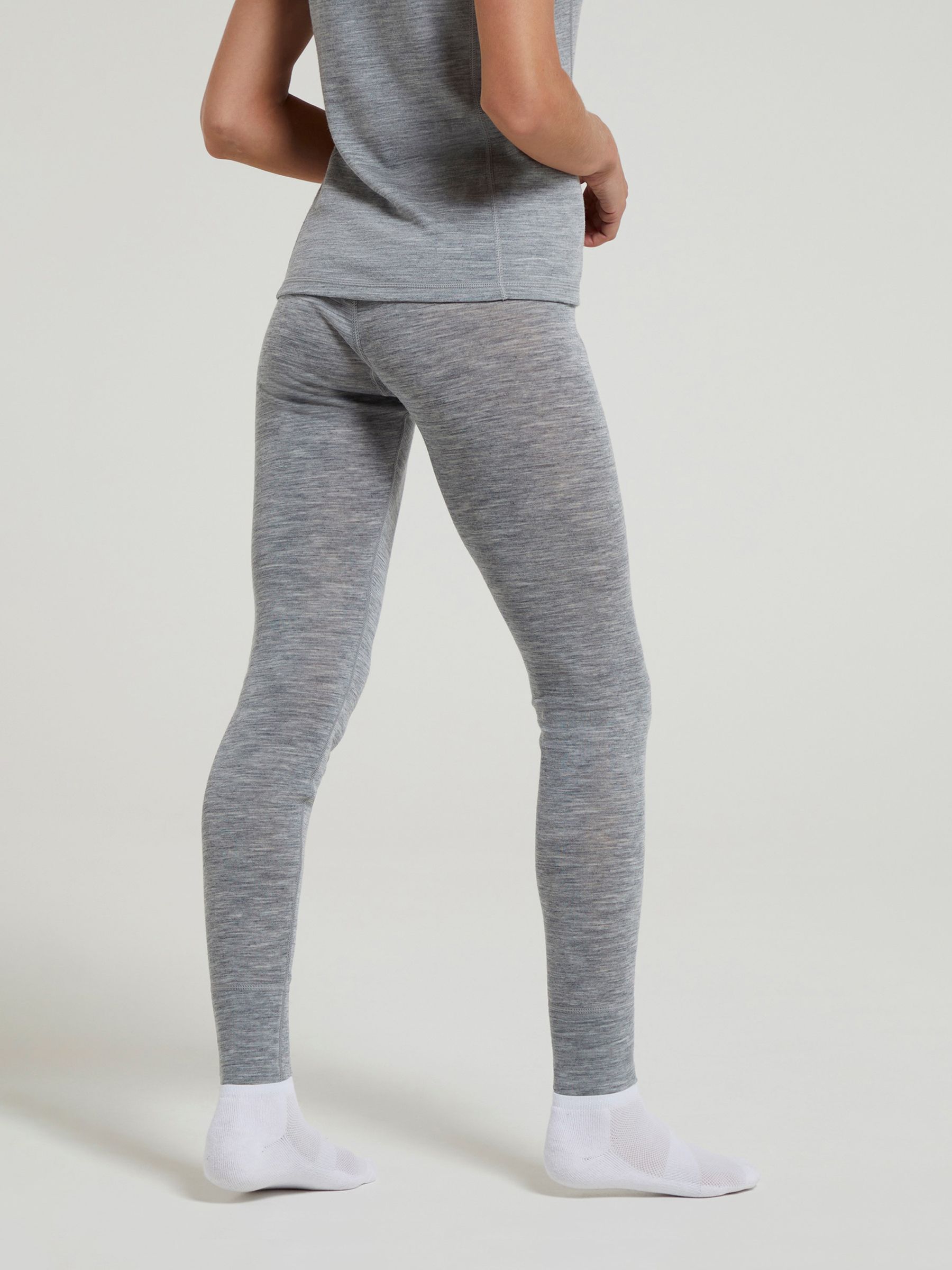 Mountain Warehouse Grey Merino II Quick Drying Thermal Base Layer Joggers