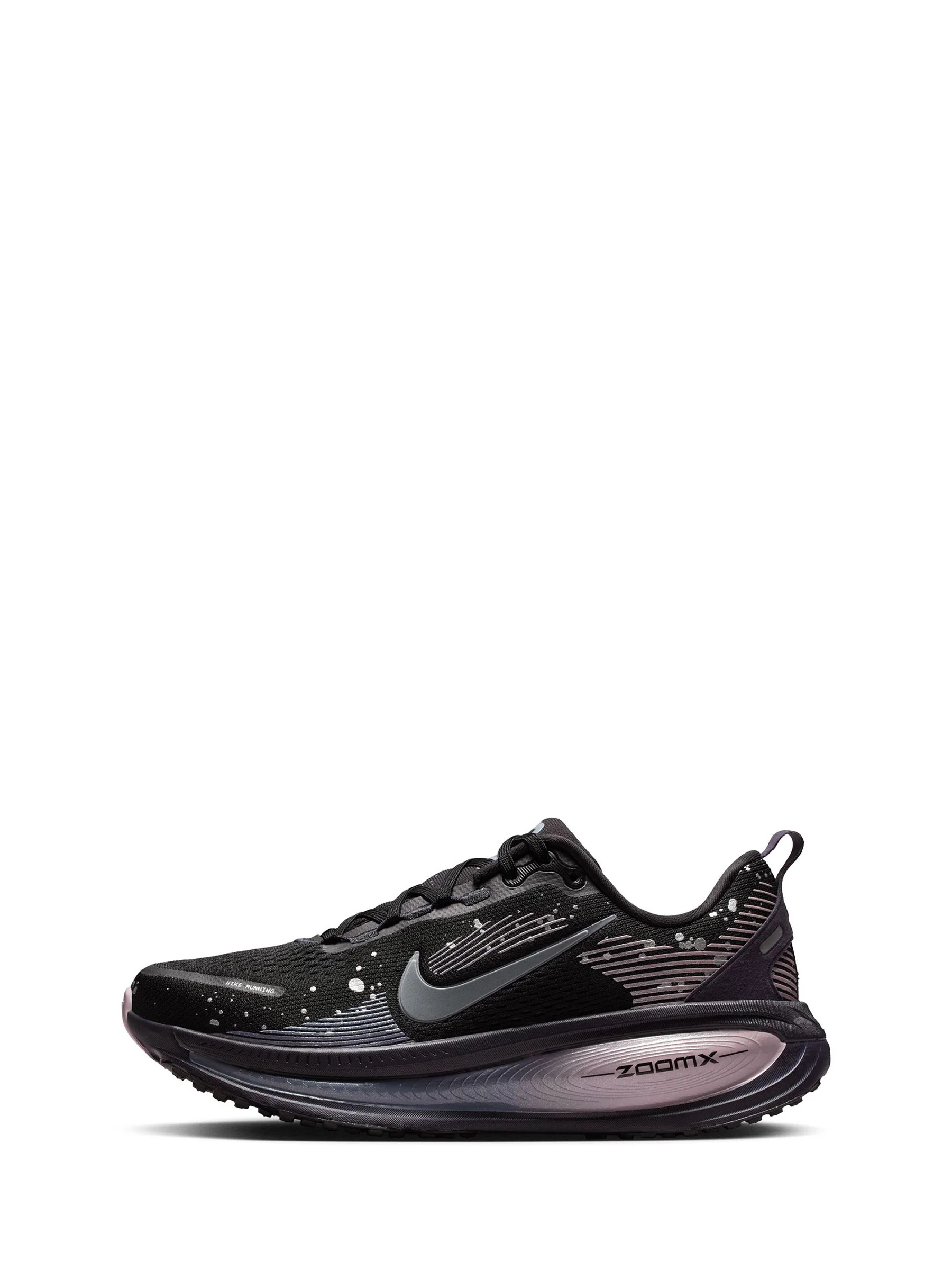 Nike Black Metallic Vomero 18 Road Running Trainers