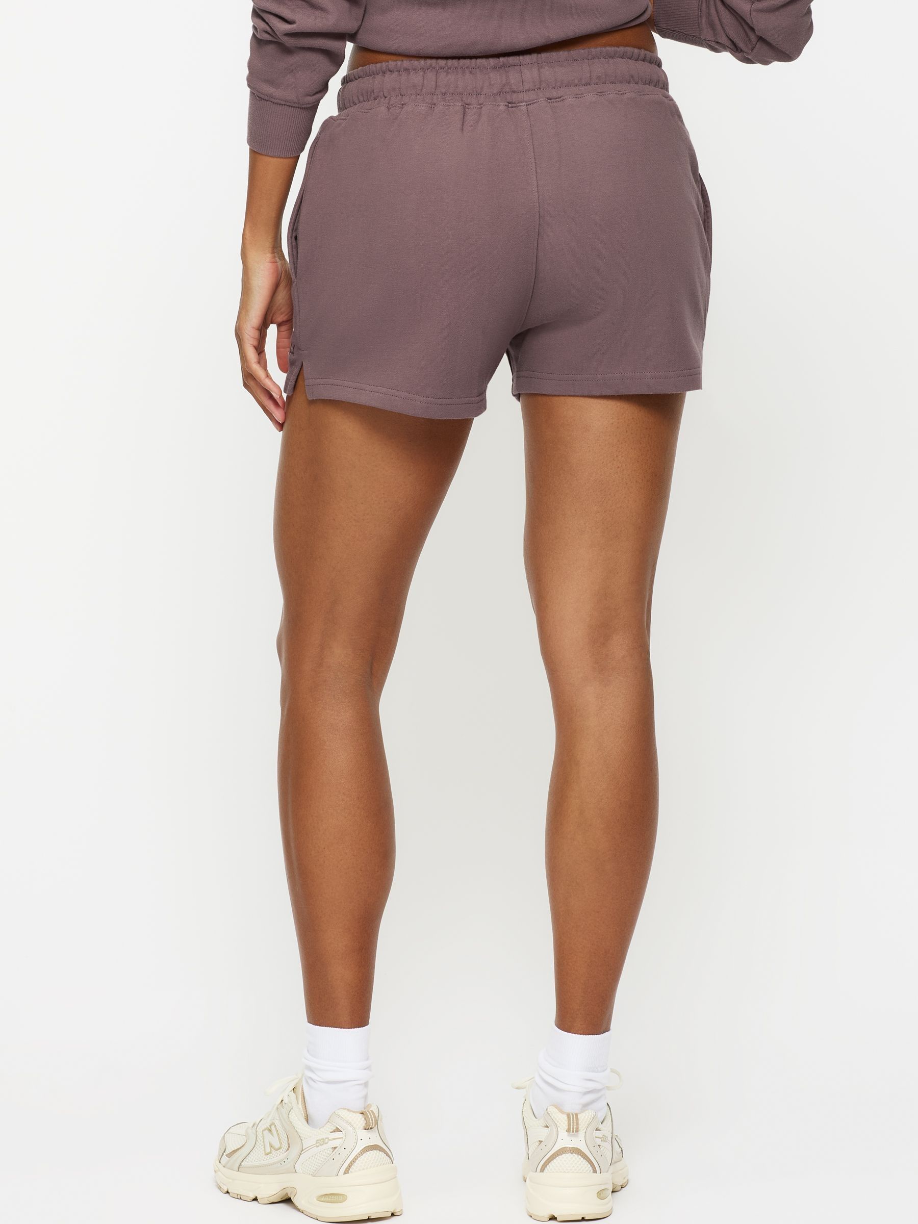 KBX Brown White Jessica Shorts