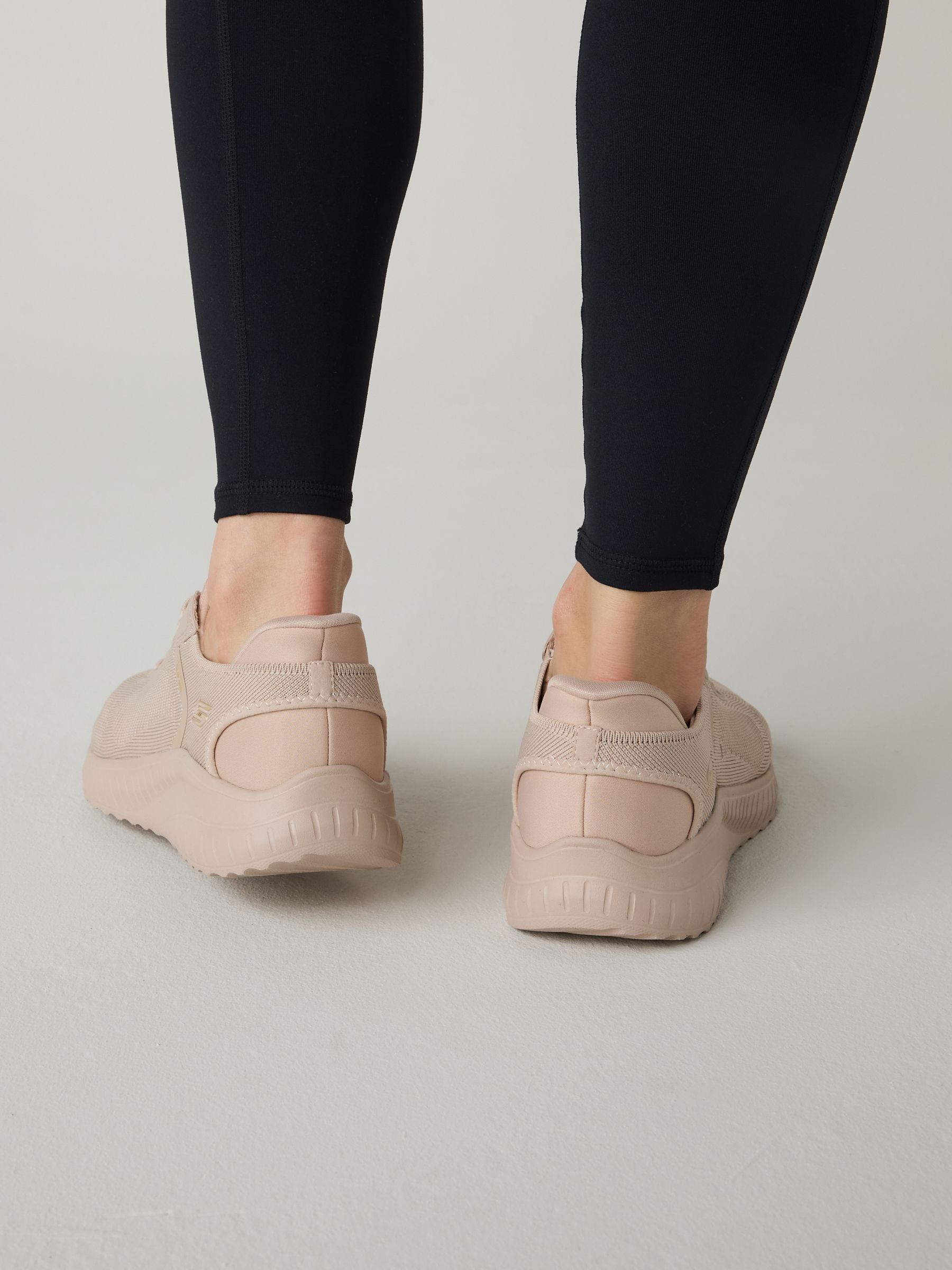 Skechers Light Natural BOBS Sport Squad Chaos Slip In Trainers