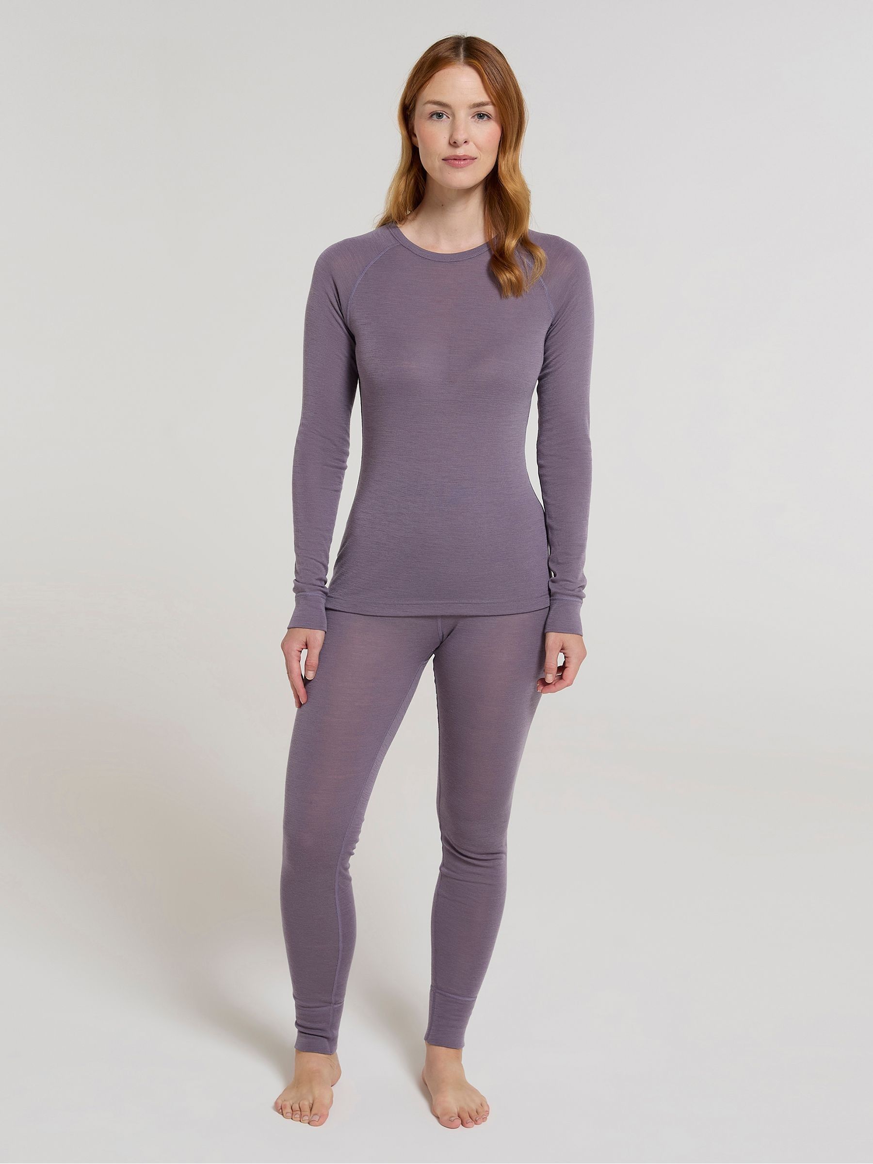 Mountain Warehouse Purple Womens Merino II Thermal Top