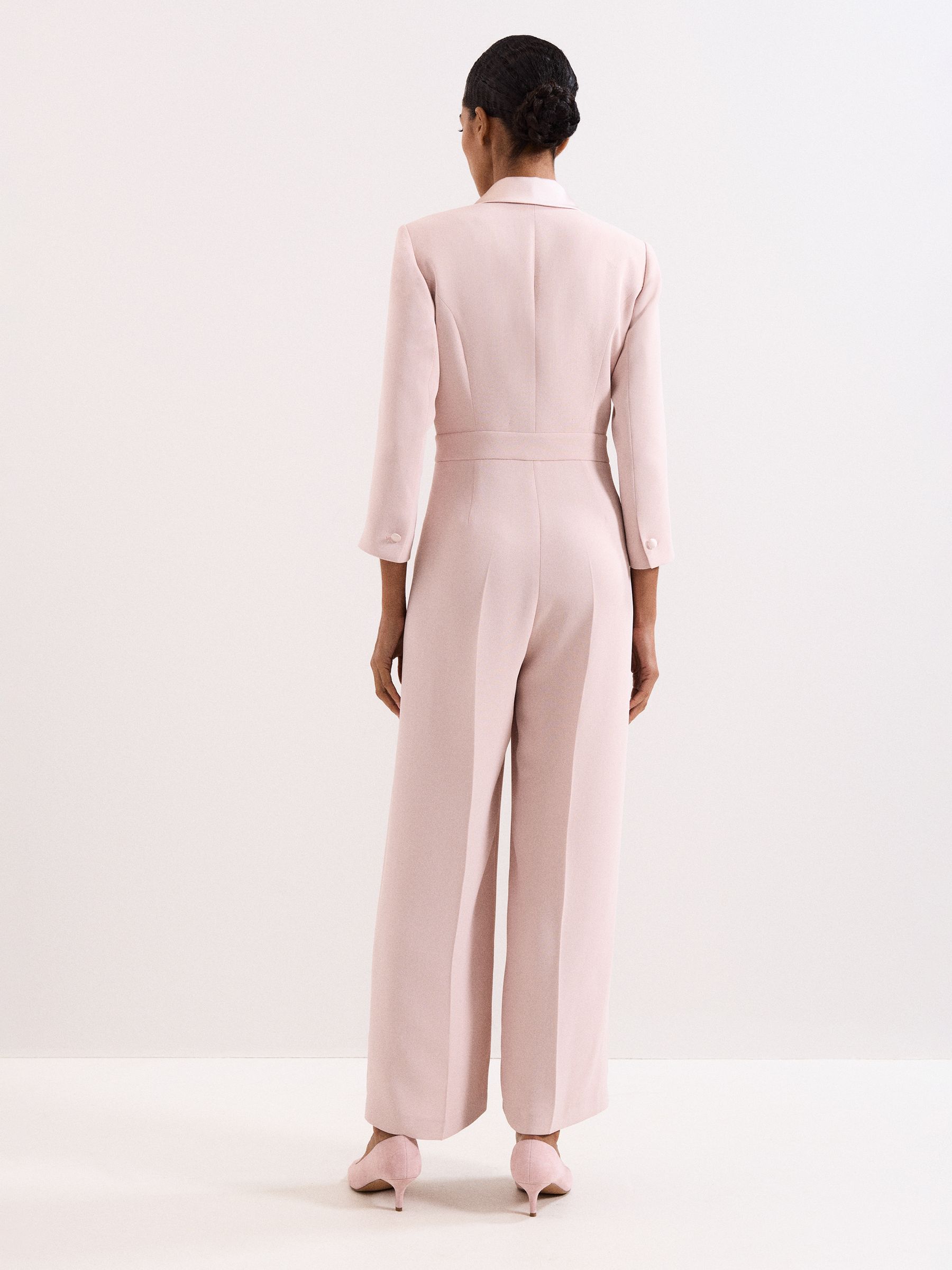 Phase Eight Pink Mirella Tux Jumpsuit