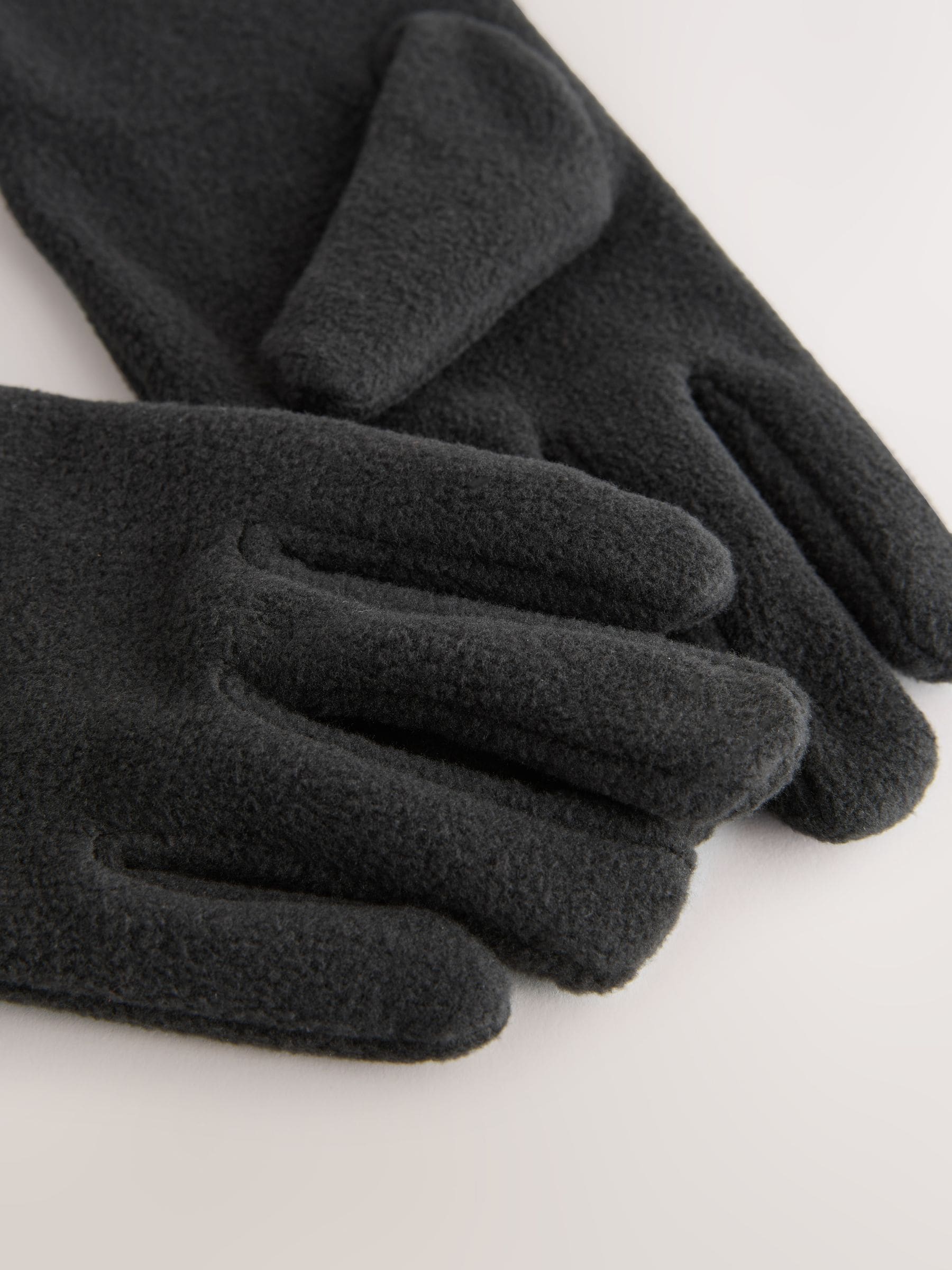 Black Fleece Gloves