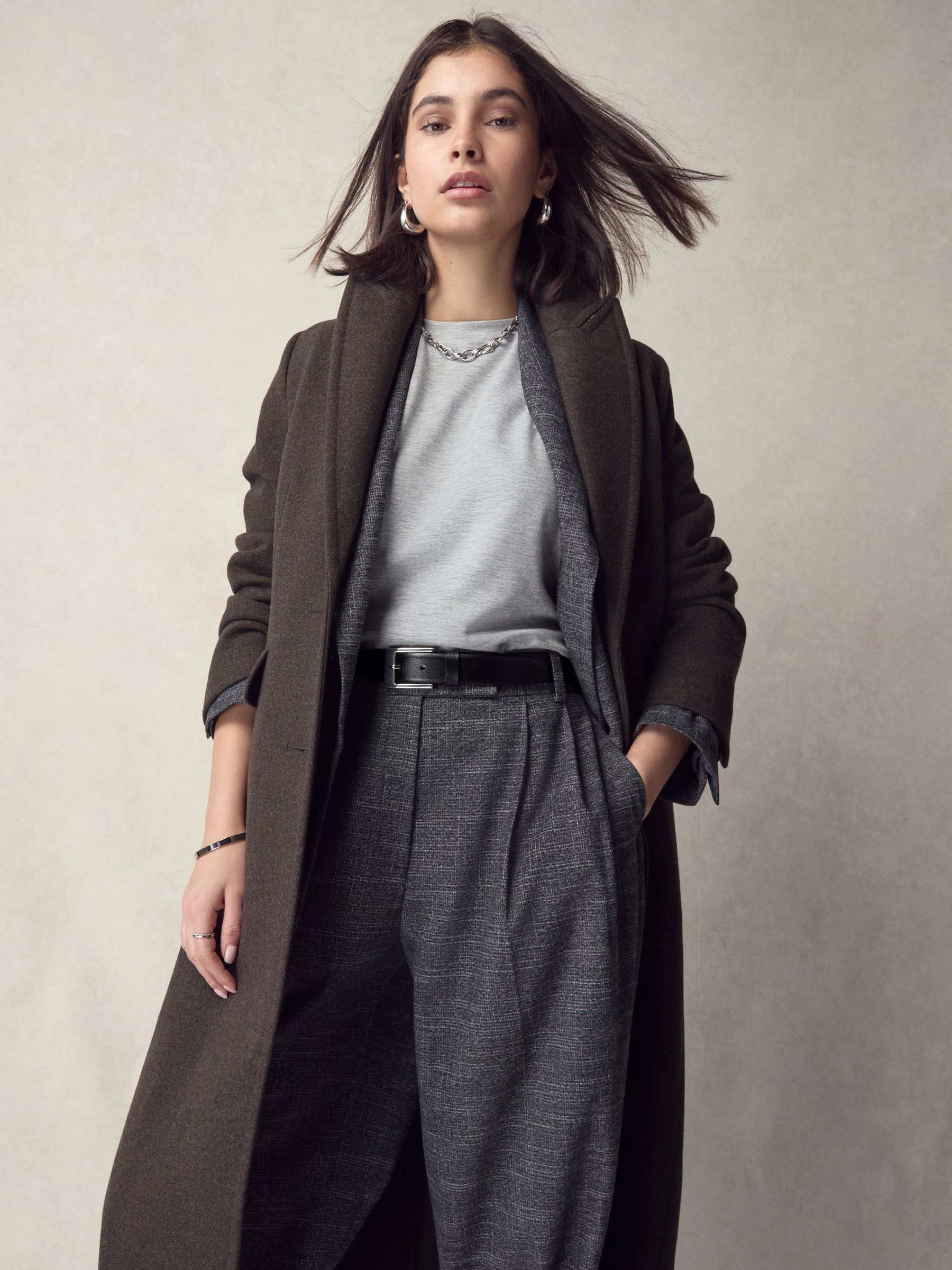 Black/Silver Tone N. Premium Made In Italy Leather Belt