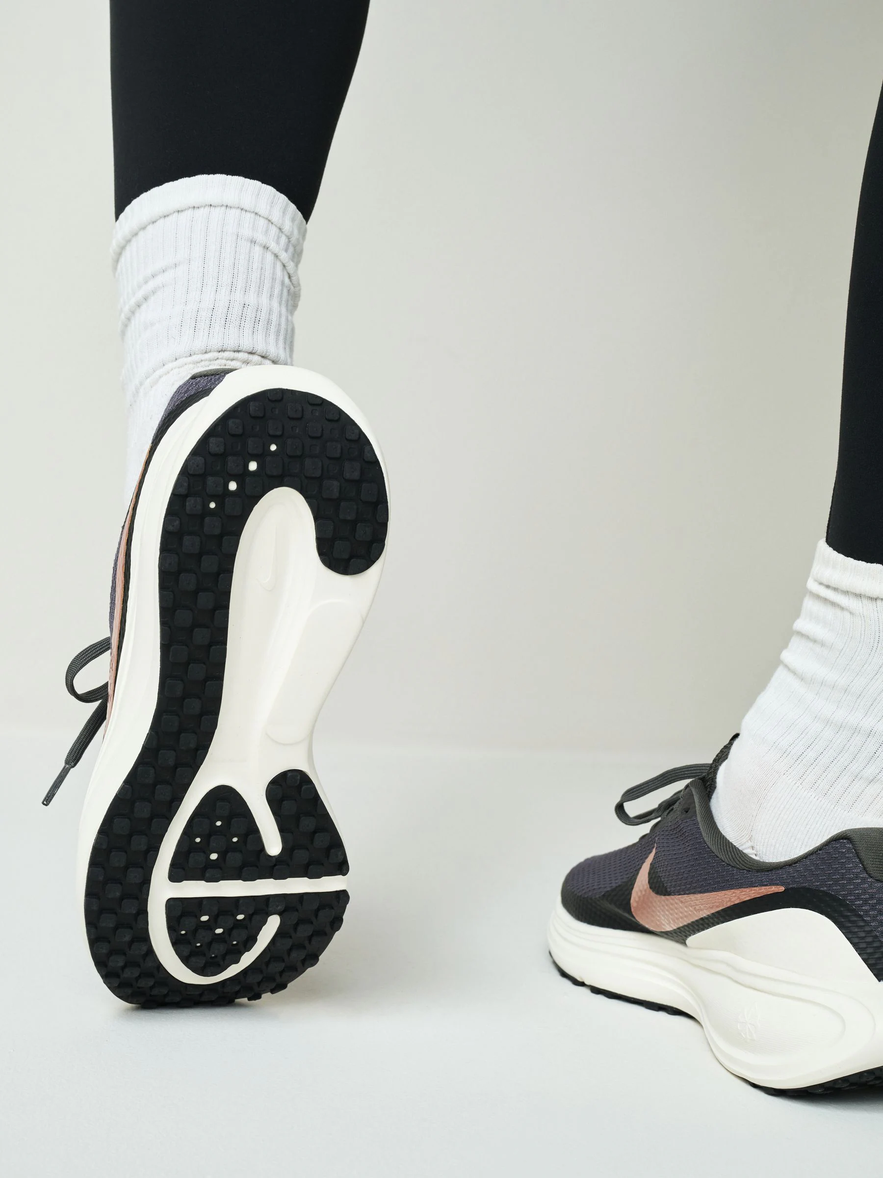 Nike Black/Bronze Revolution 8 Road Running Trainers