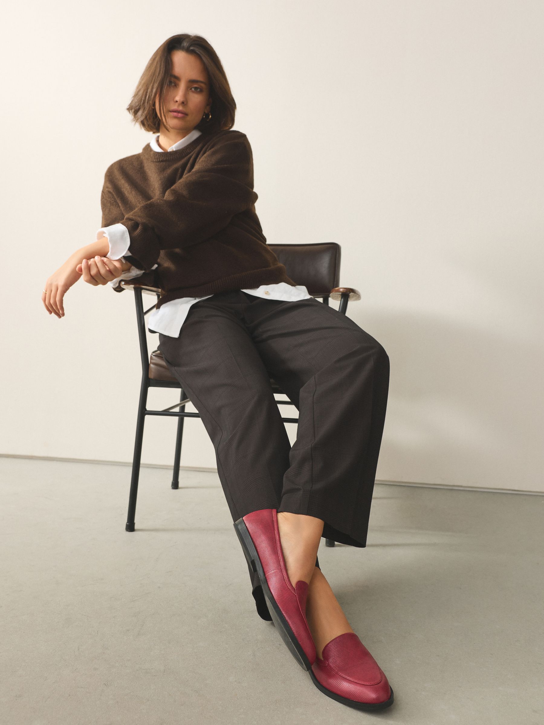 Red Forever Comfort® Low Cut Loafers