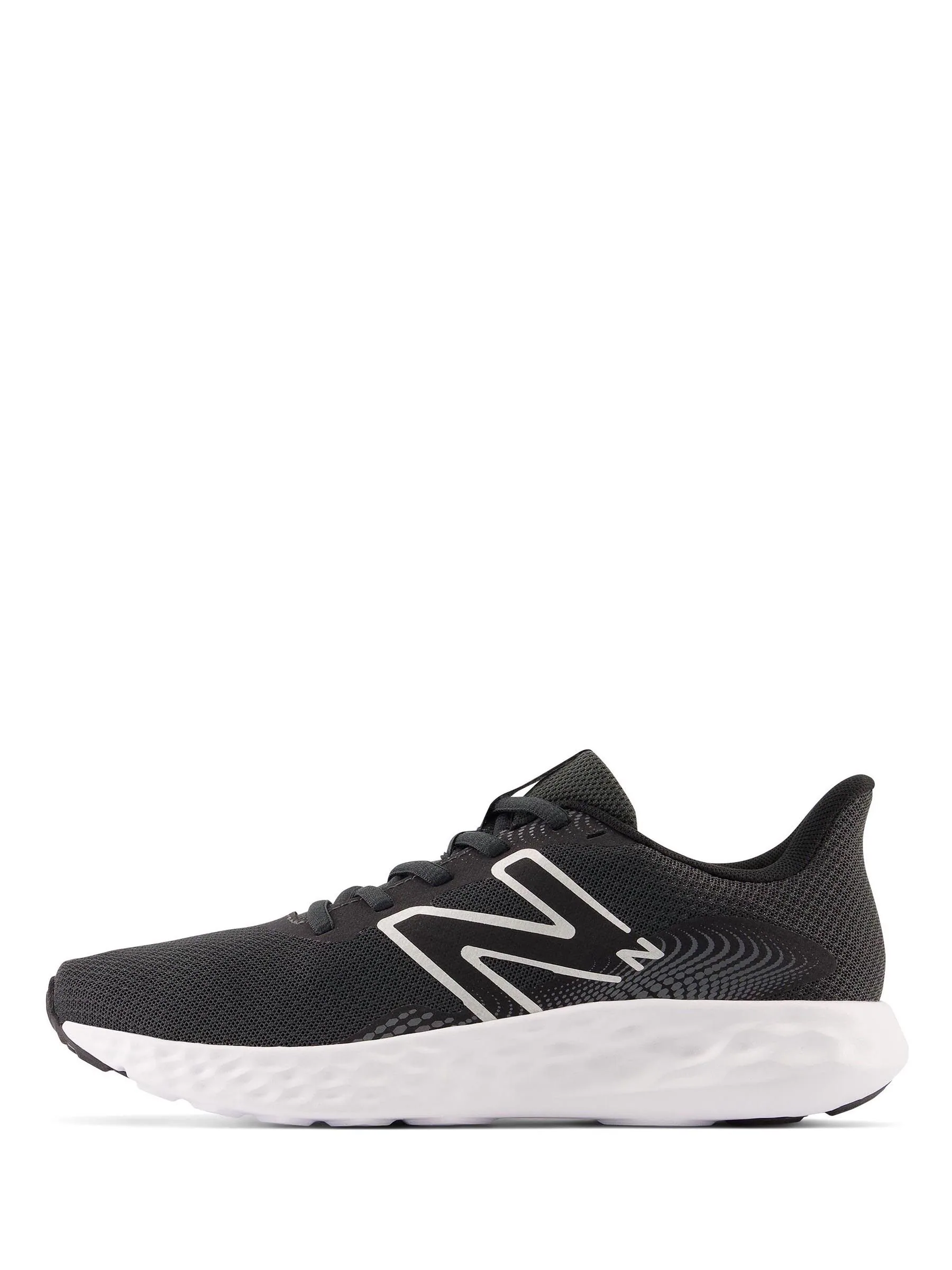 New Balance Black/White Womens 411 Trainers