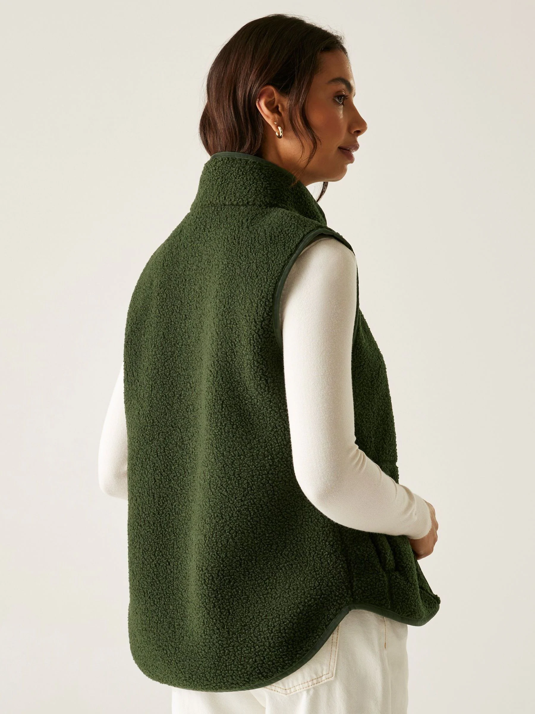 Regatta Green Frankie Borg Bodywarmer Fleece