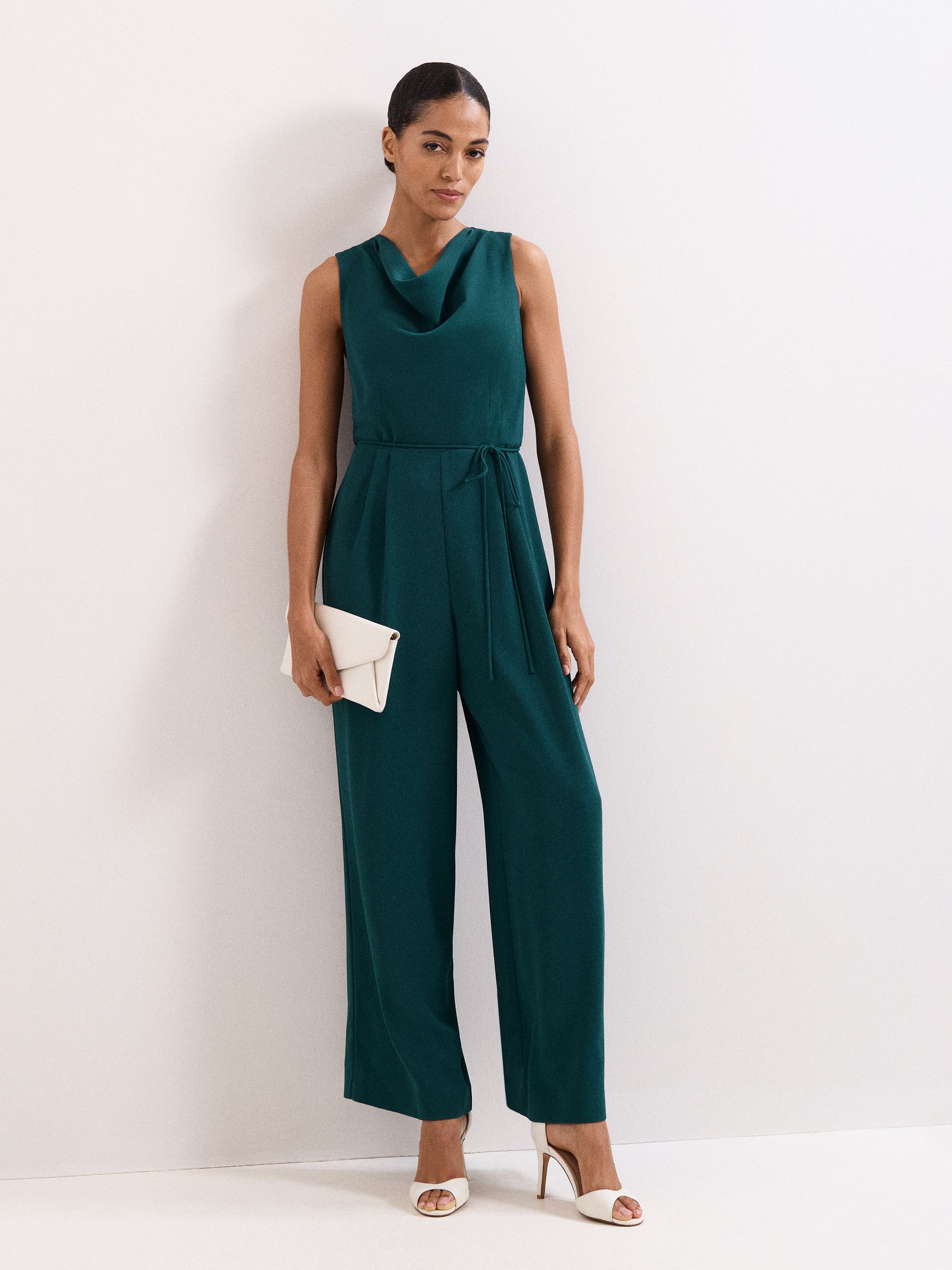 Phase Eight Blue Monique Jumpsuit