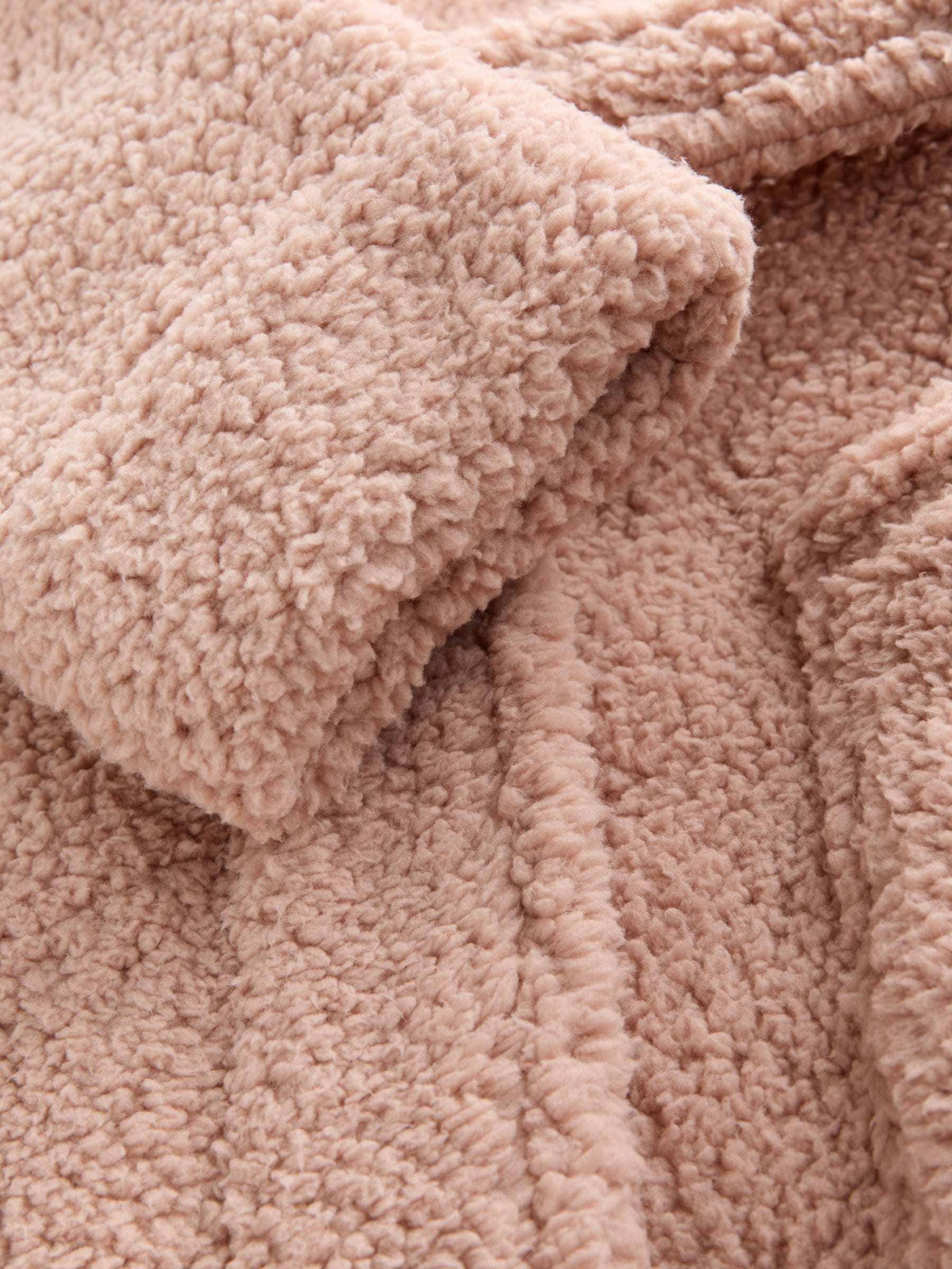 Neutral Teddy Dressing Gown