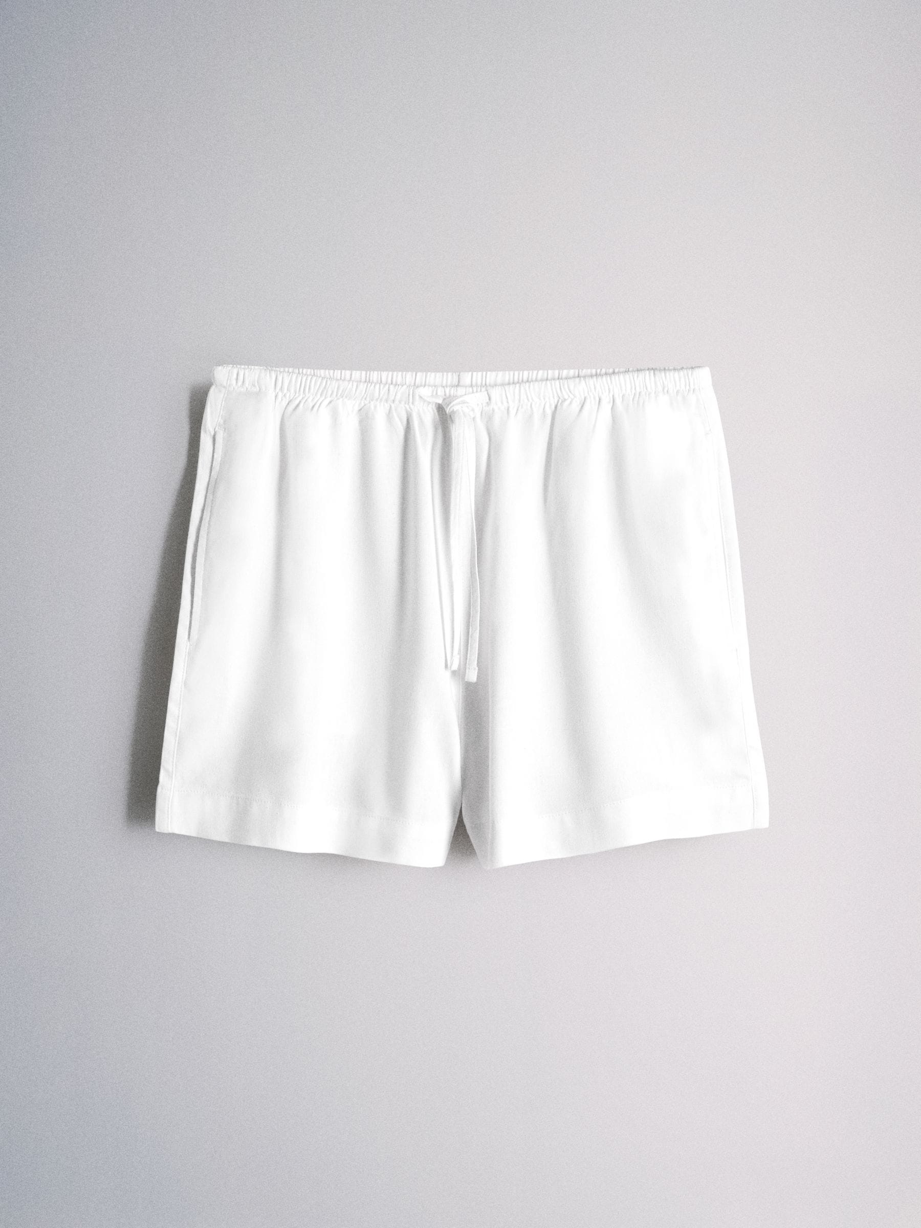 The Set 3 Pack Shorts With Linen Navy Blue/White/Gingham