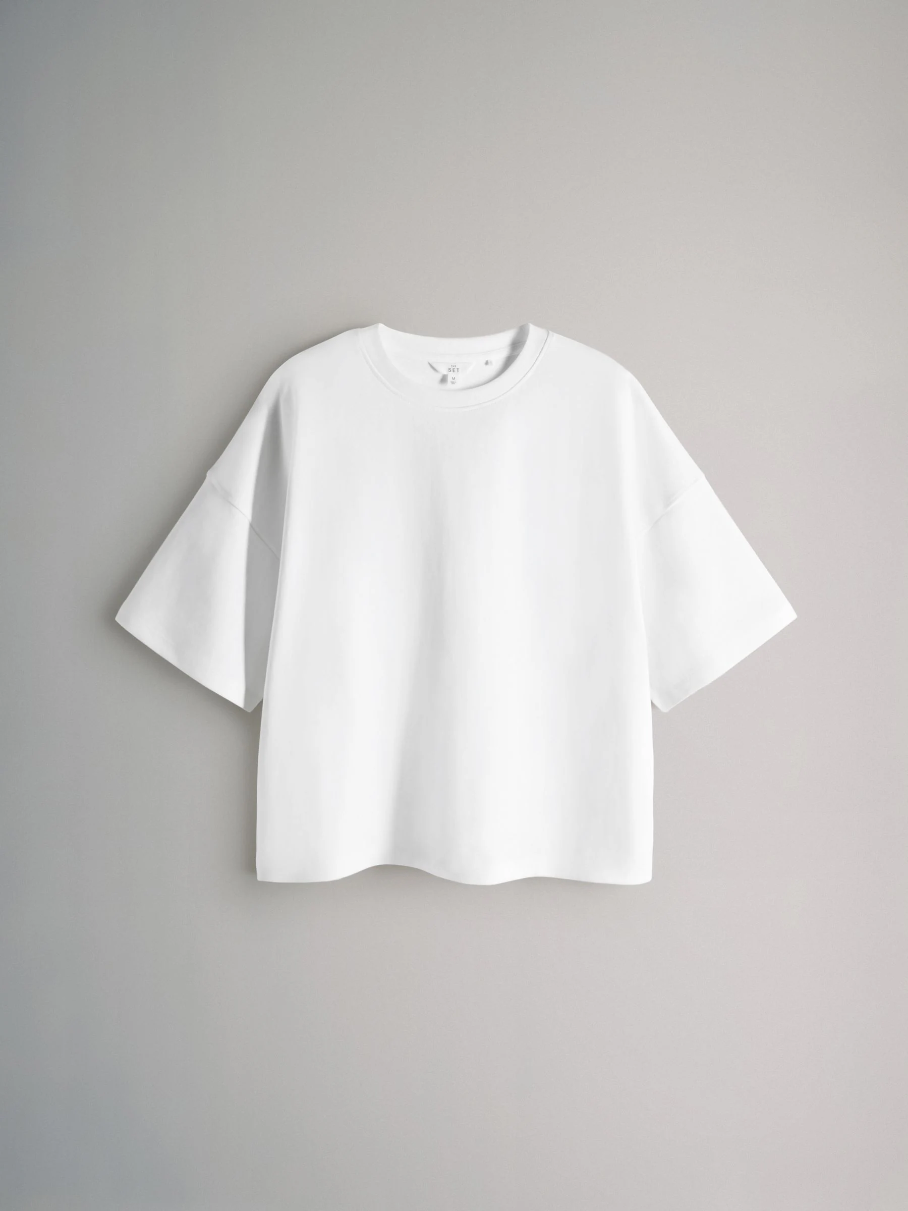 The Set 3 Pack Heavyweight Premium Boxy T-Shirts Chocolate Brown/Taupe Brown/White