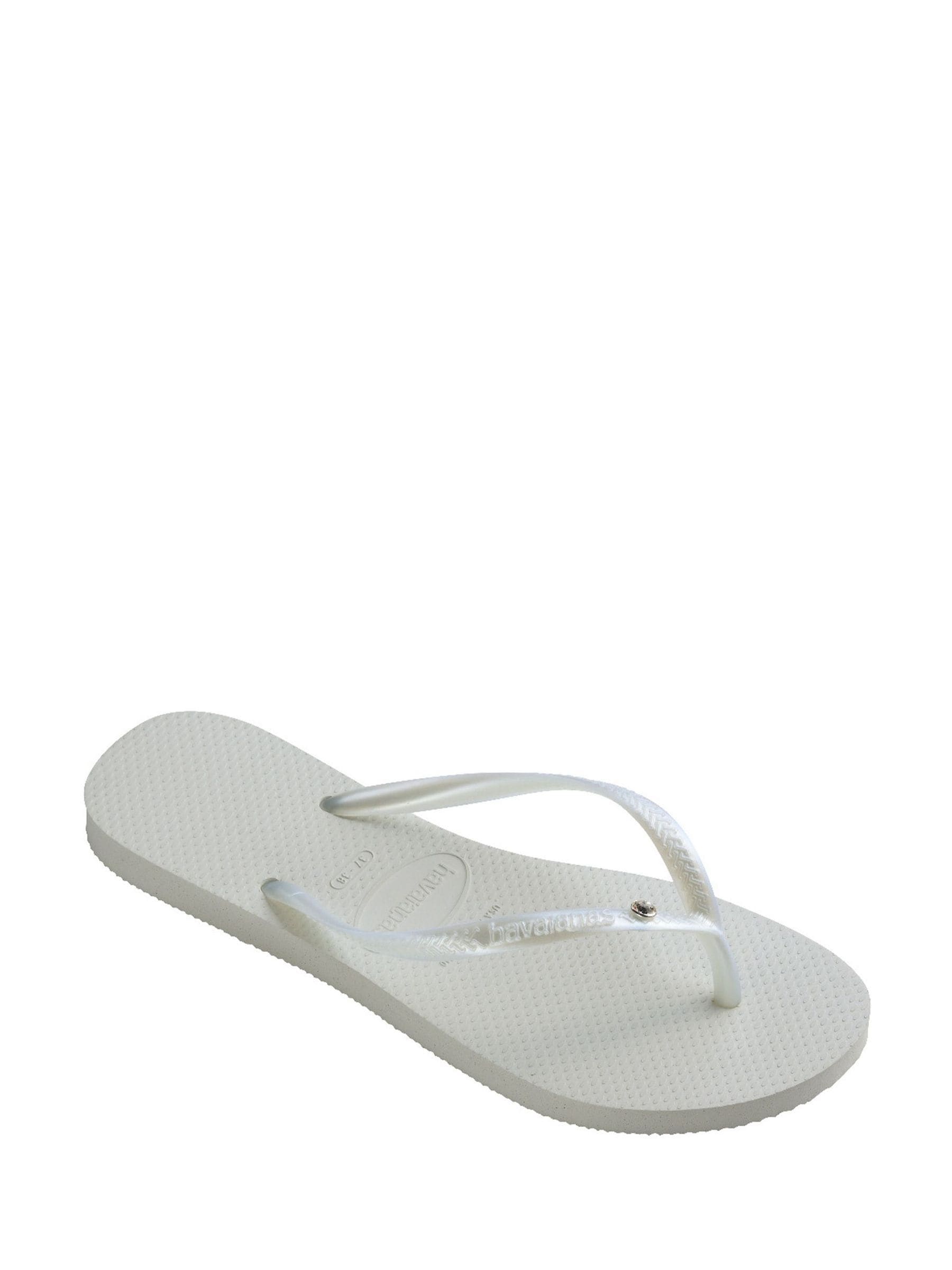 Havaianas White Crystal SW II Sandals