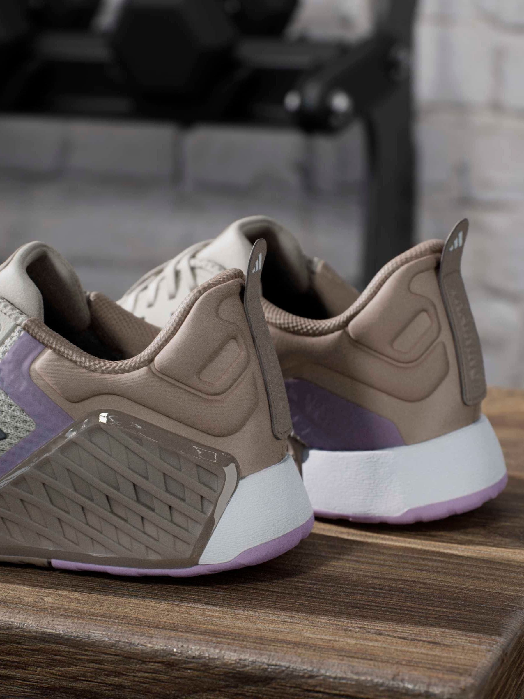 adidas Grey Dropset 3 Strength Training Shoes