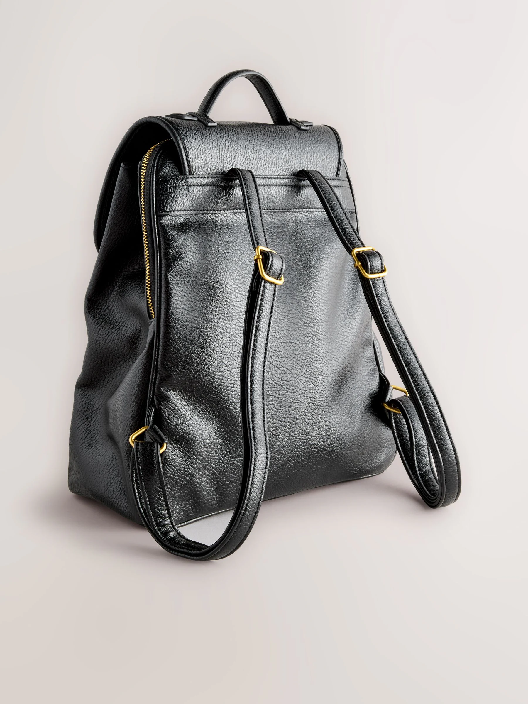 Black Clean Backpack