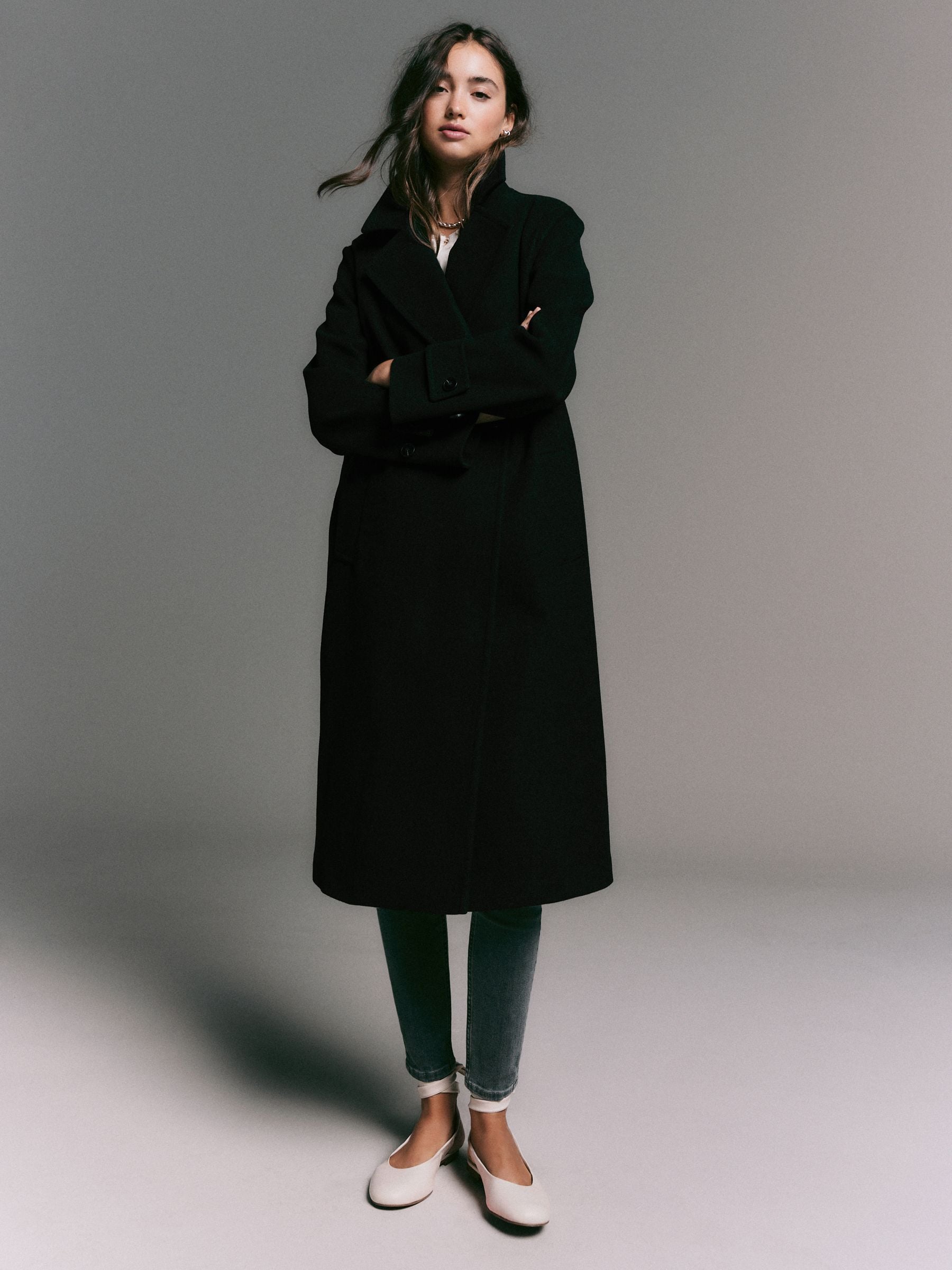 Black Long Maxi Coat
