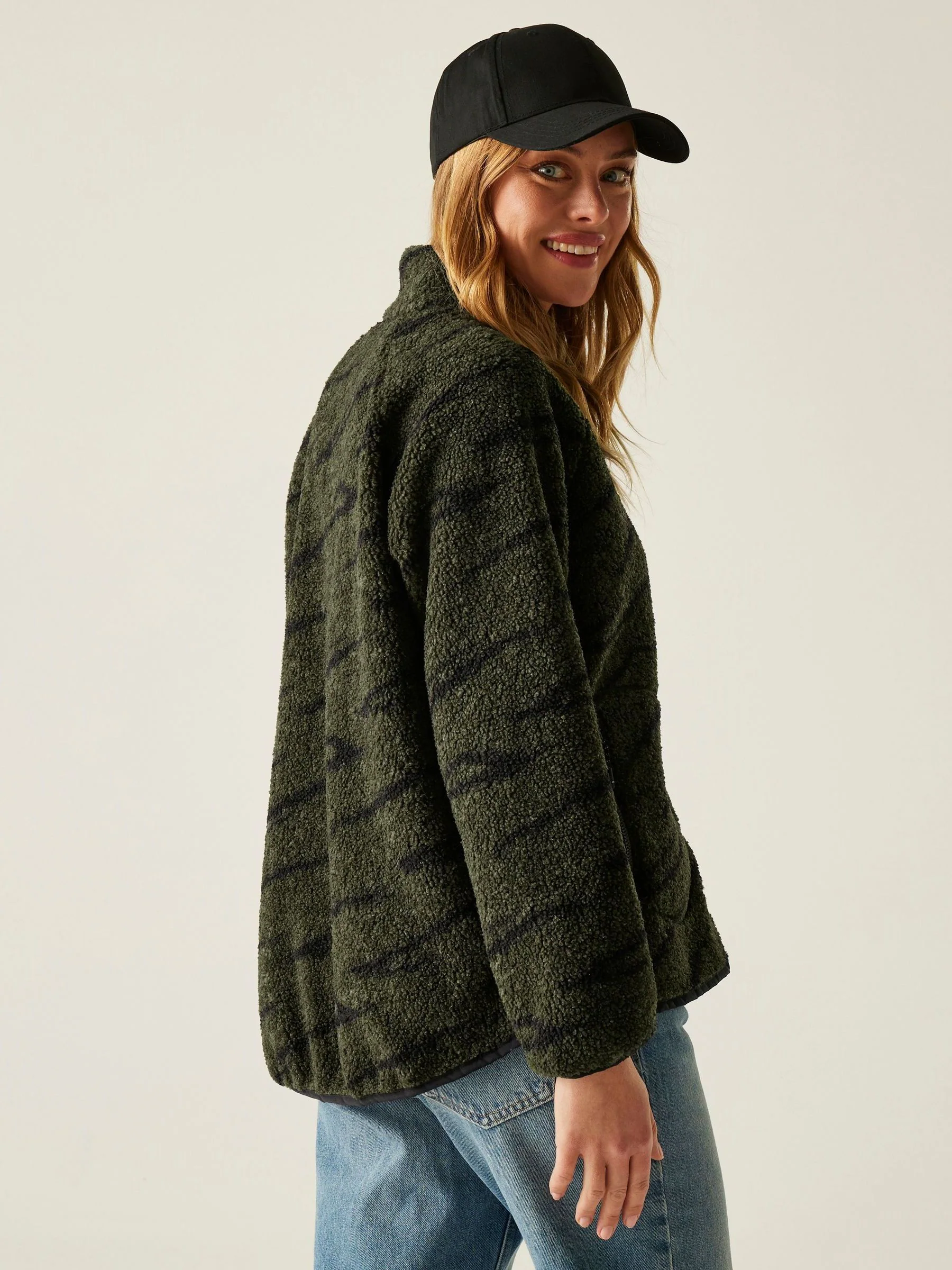 Regatta Green Frankie Borg Full Zip Fleece