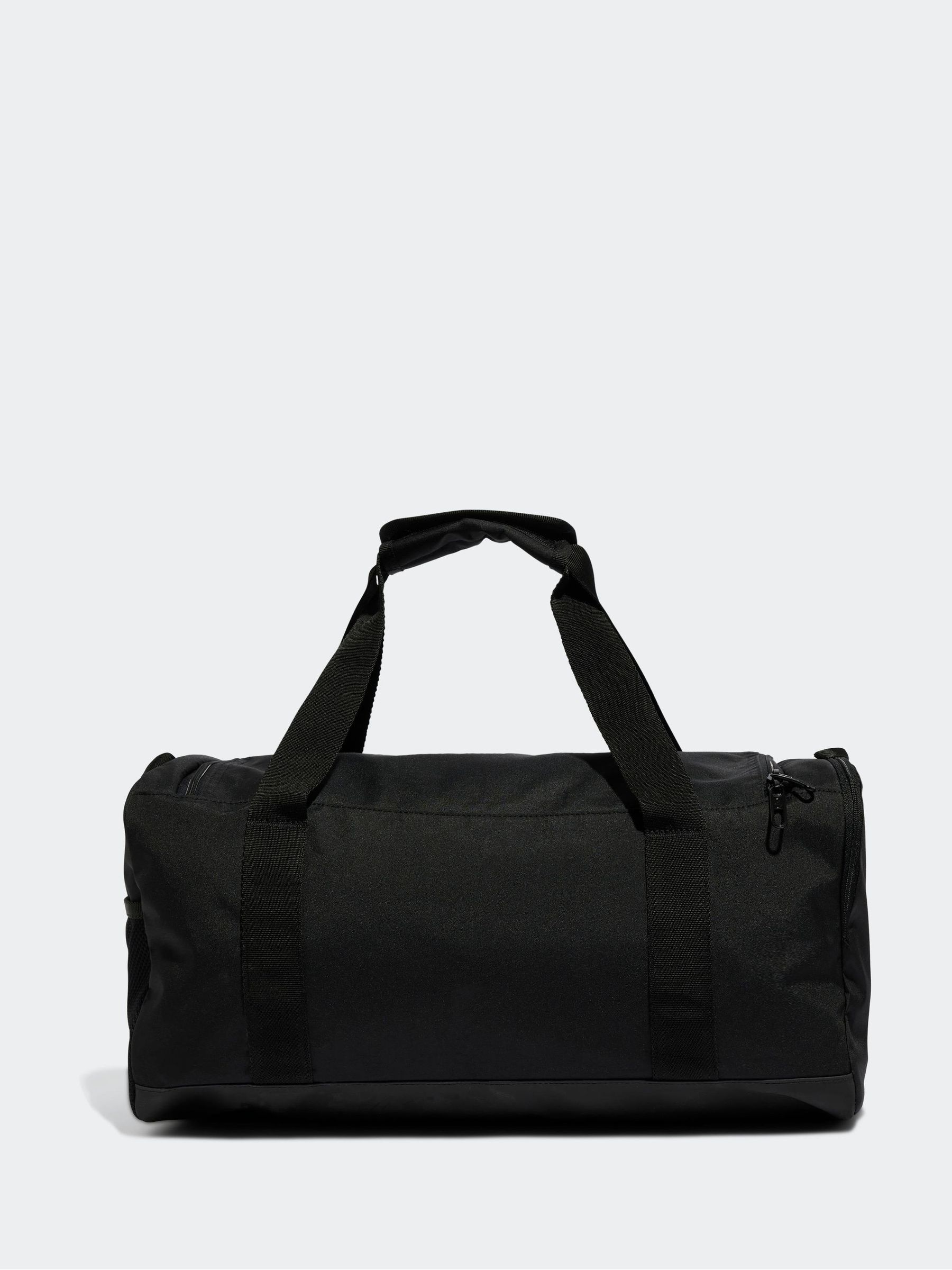 adidas Black Small Linear Duffel Bag