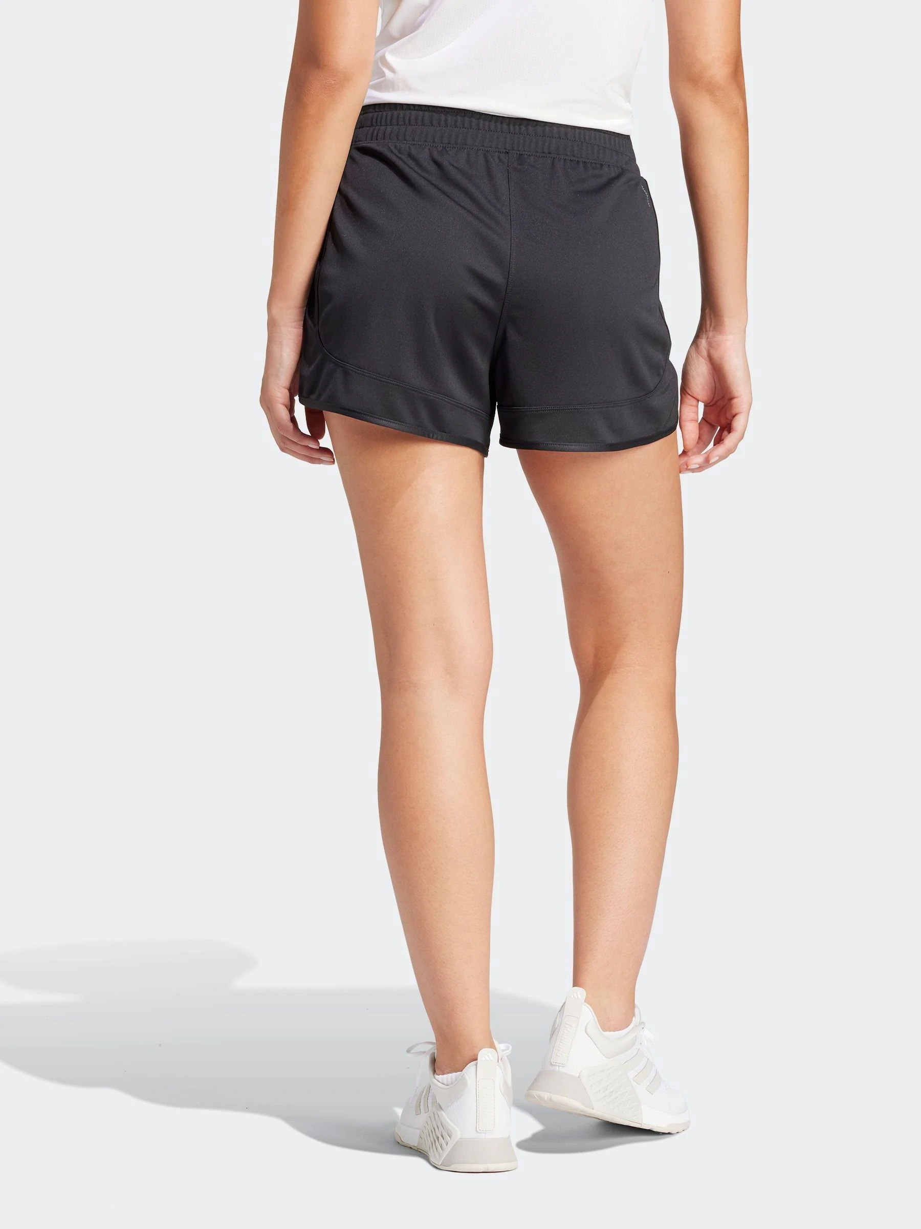 adidas Black Pacer Knit High Training Shorts