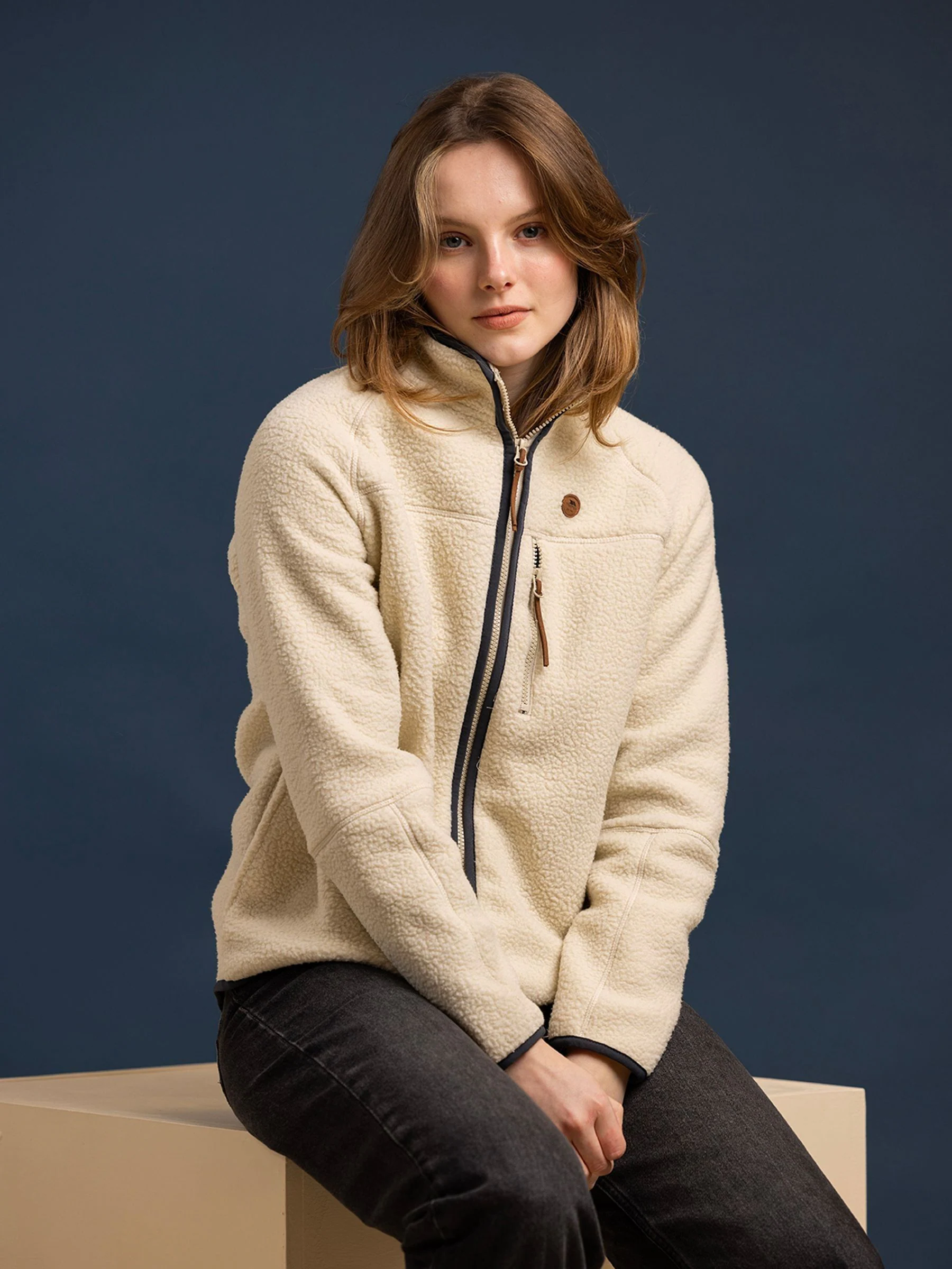 Trespass Quake Heavy White Fleece