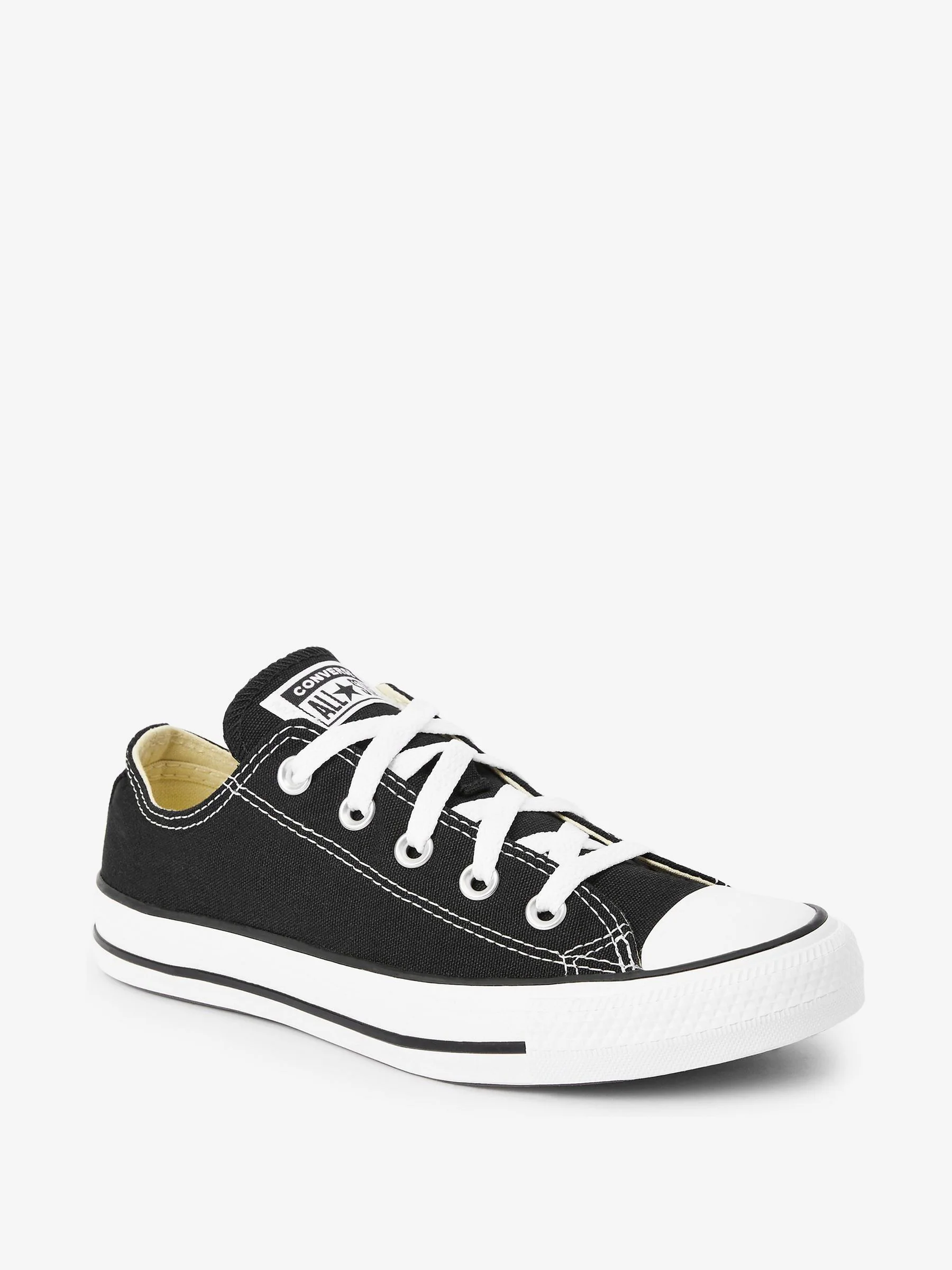 Converse Black Wide Fit Chuck Taylor All Star Ox Trainers