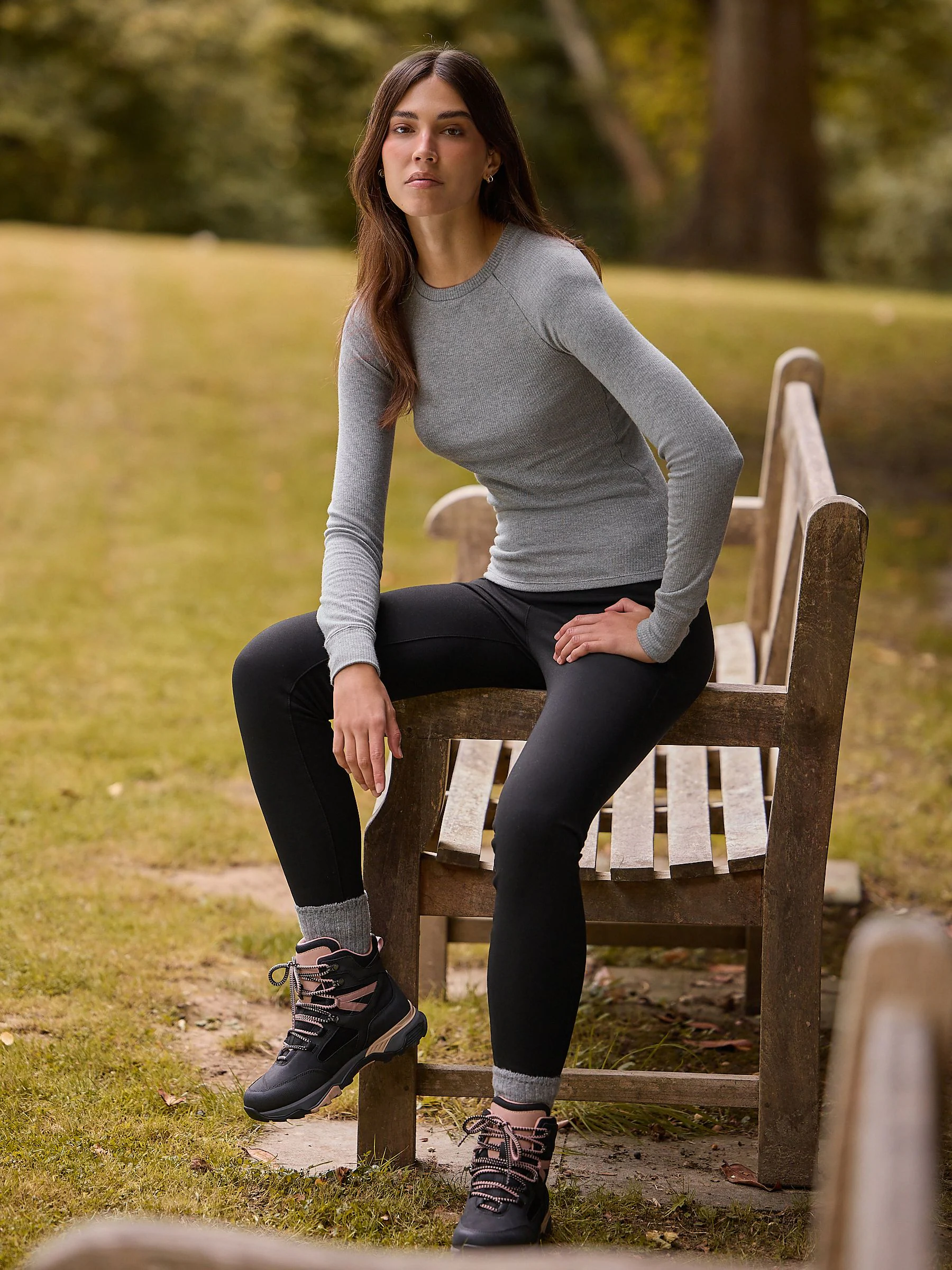 Black Elements Fleece Lined Leggings