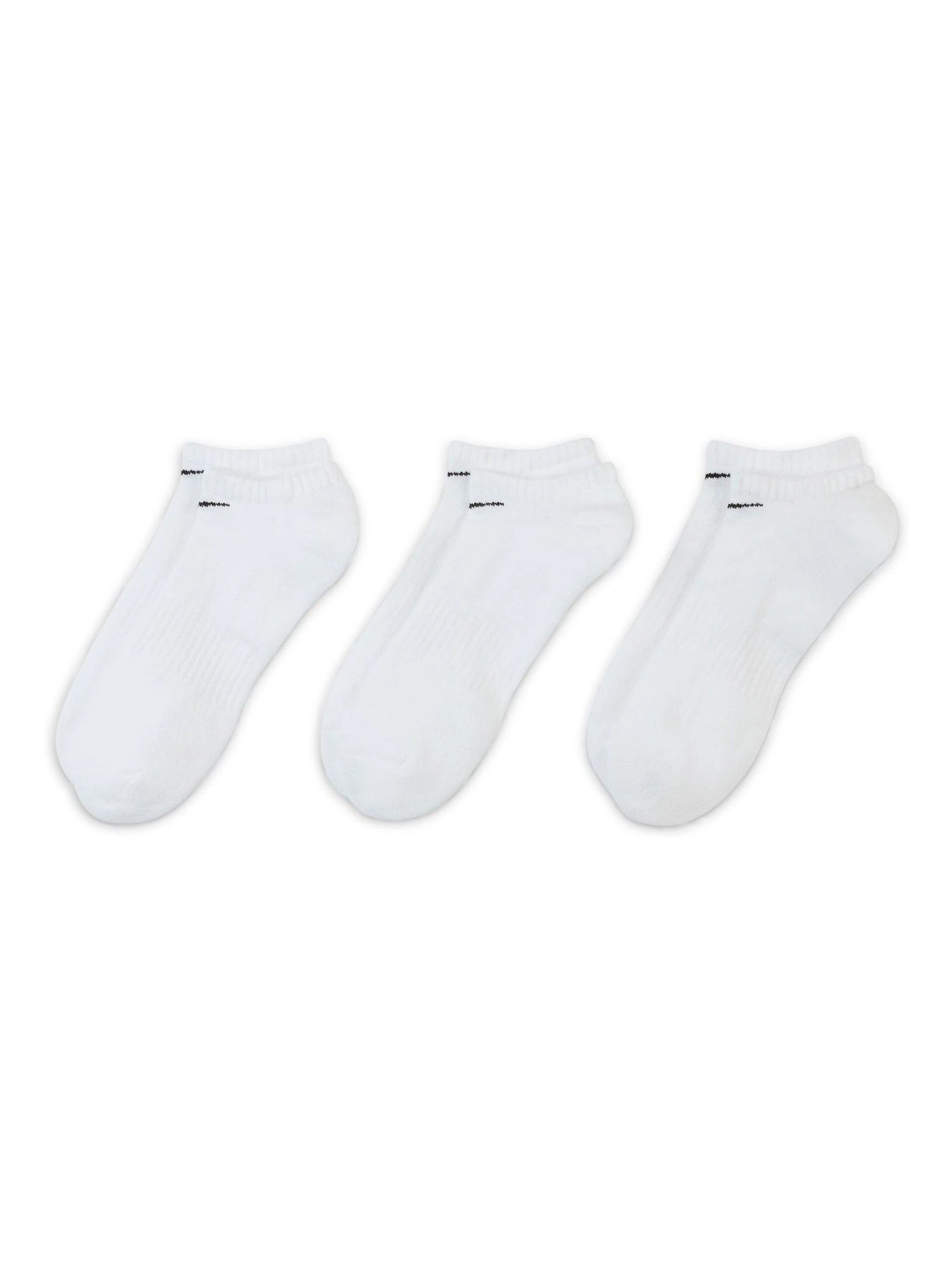 Nike White Everyday Cushioned Training Ankle Socks 3 Pack