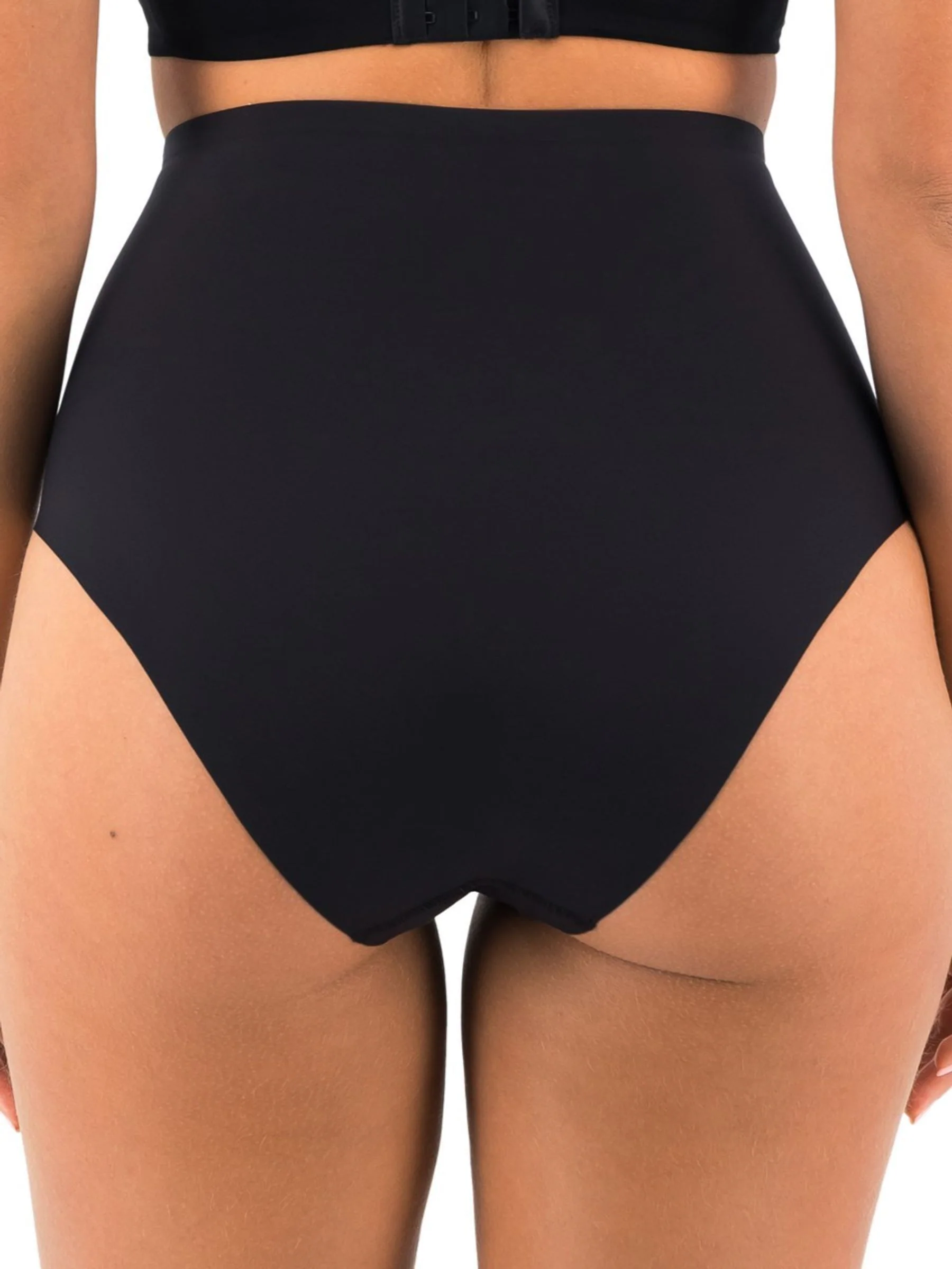 Fantasie Black High Waist Smoothease Shaping Knickers