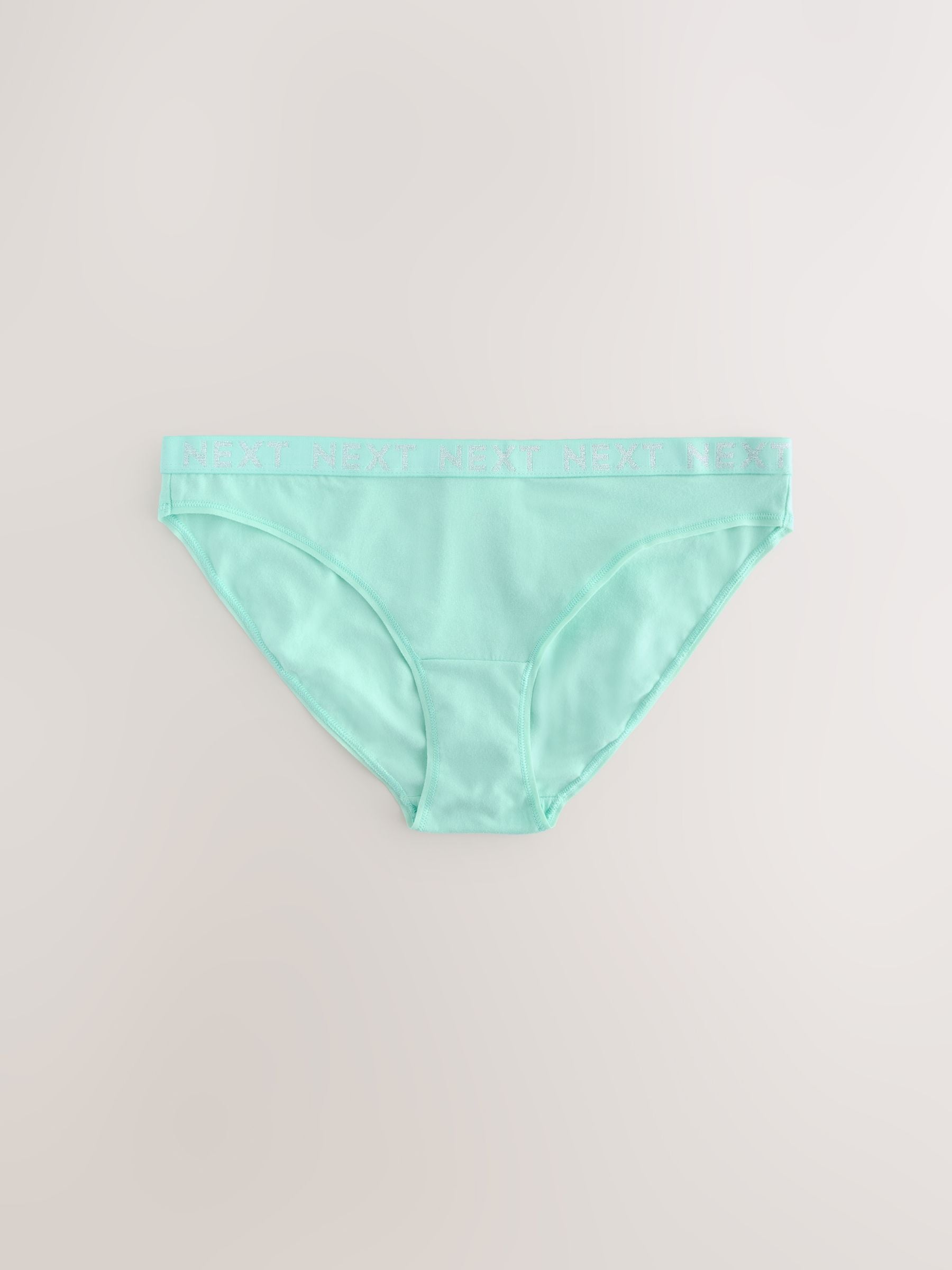 Pastel High Leg Cotton Logo Knickers 4 Pack