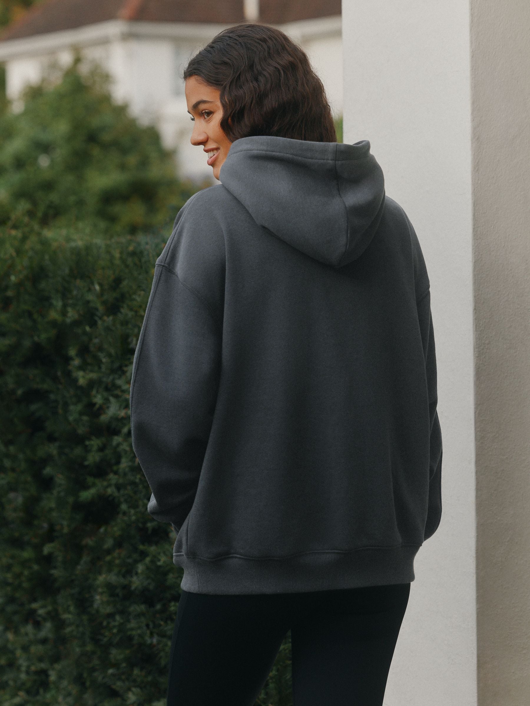 self. Charcoal Grey Hoodie