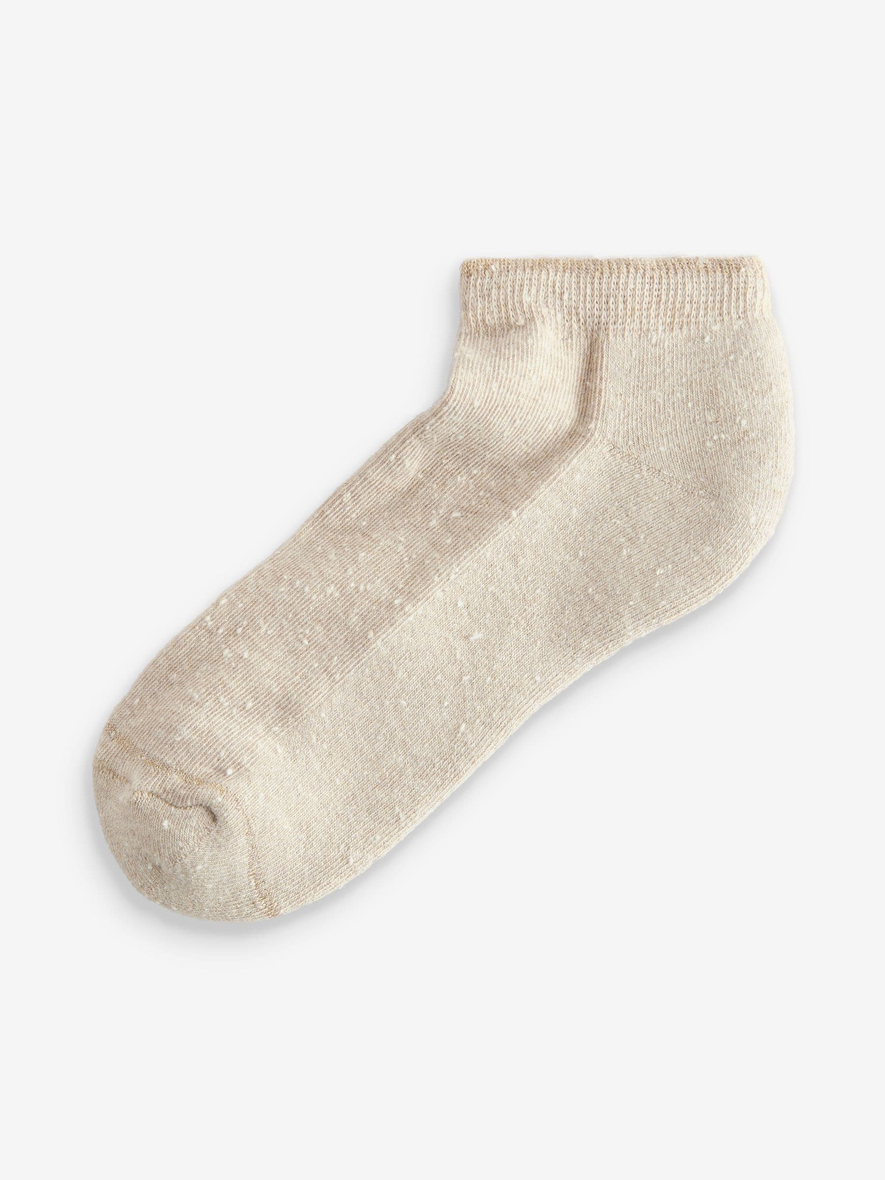 Neutral Neppy Cushion Sole Socks 4 Pack