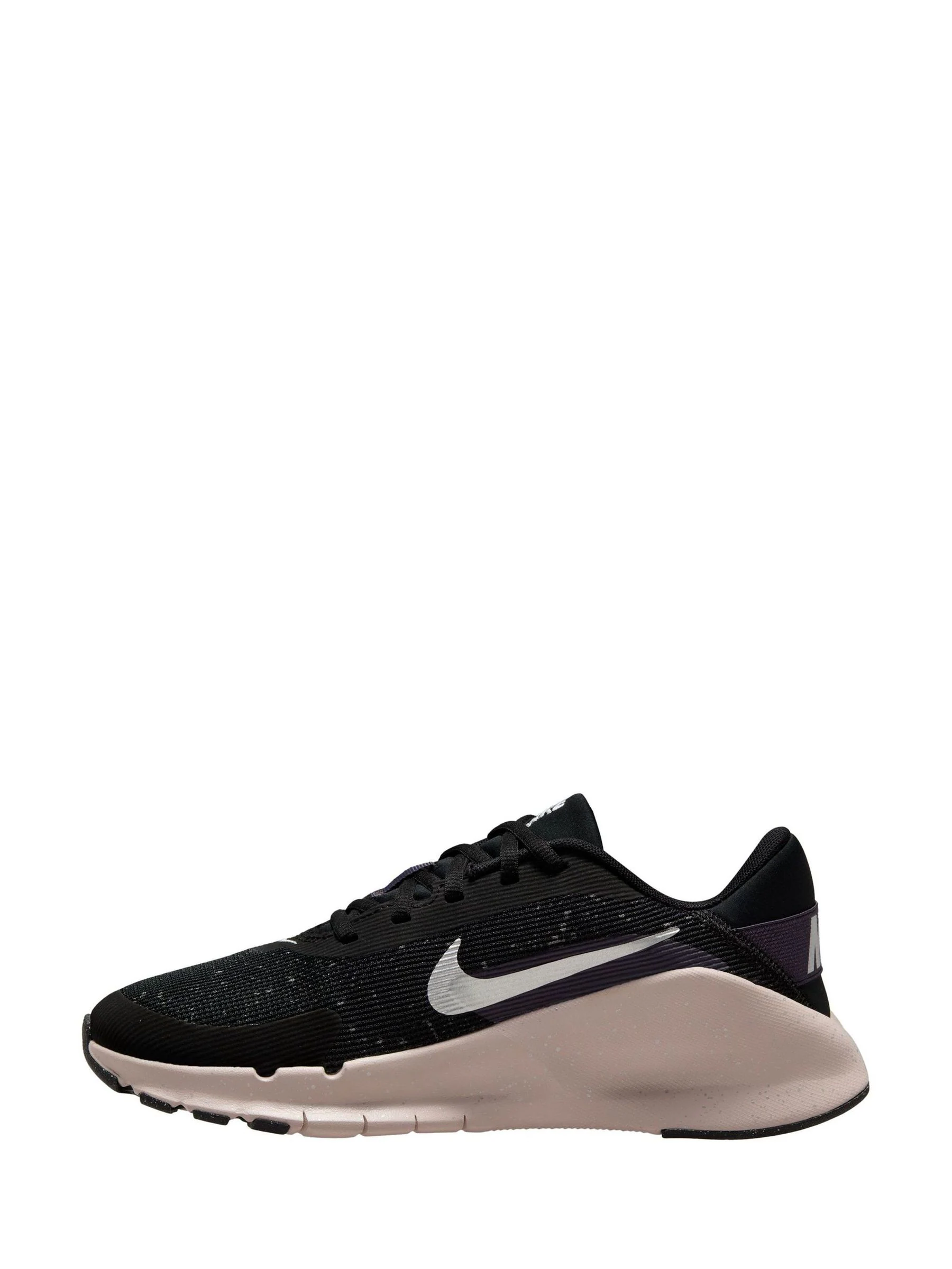 Nike Black Metallic Flex Train Workout Trainers