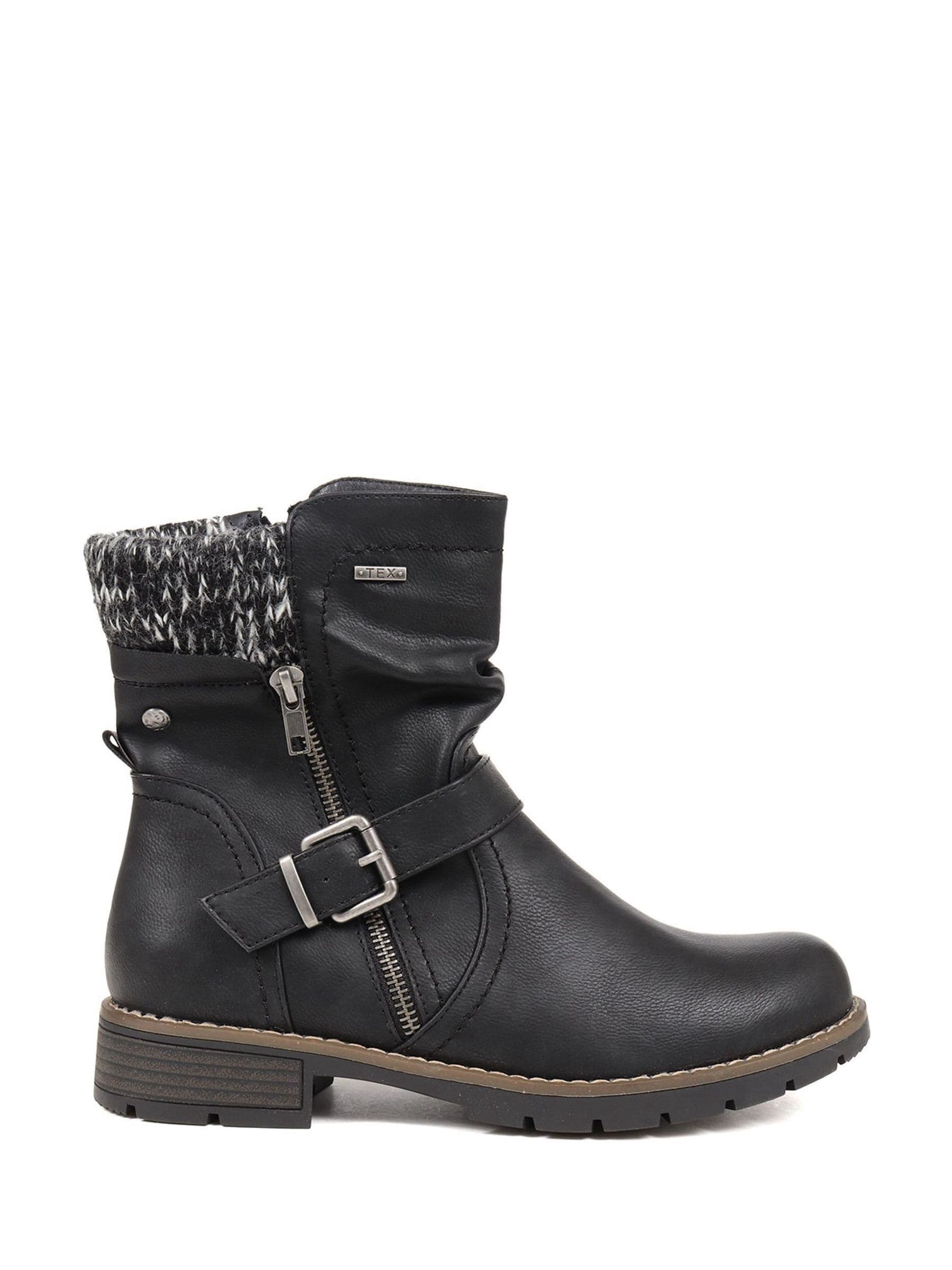 Pavers Casual Biker Boots