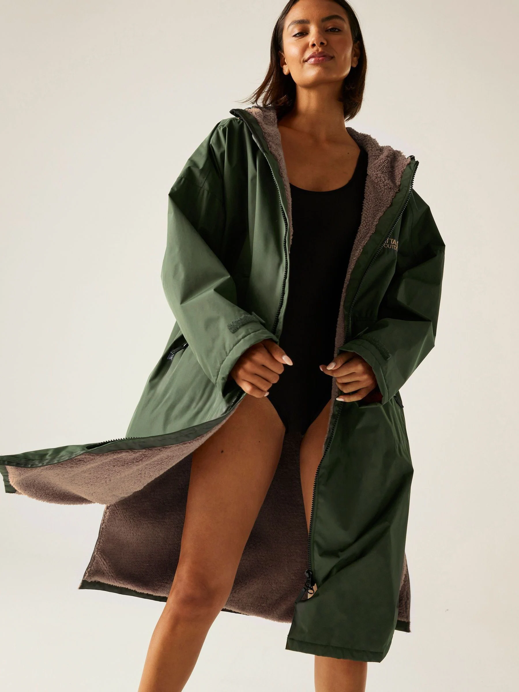 Regatta Green Adult Waterproof Changing Robe