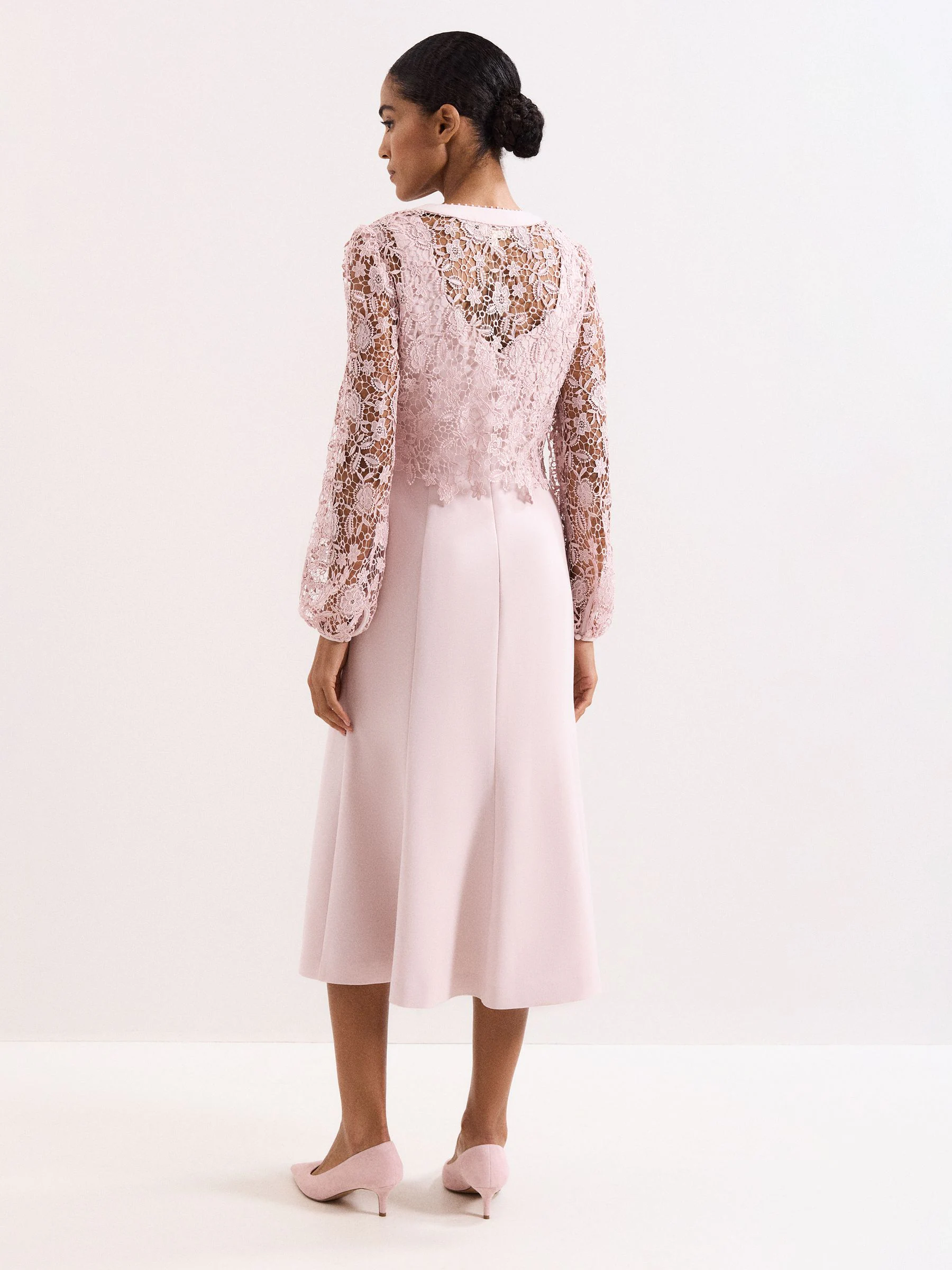 Phase Eight Pink Ayumi Pink Dress