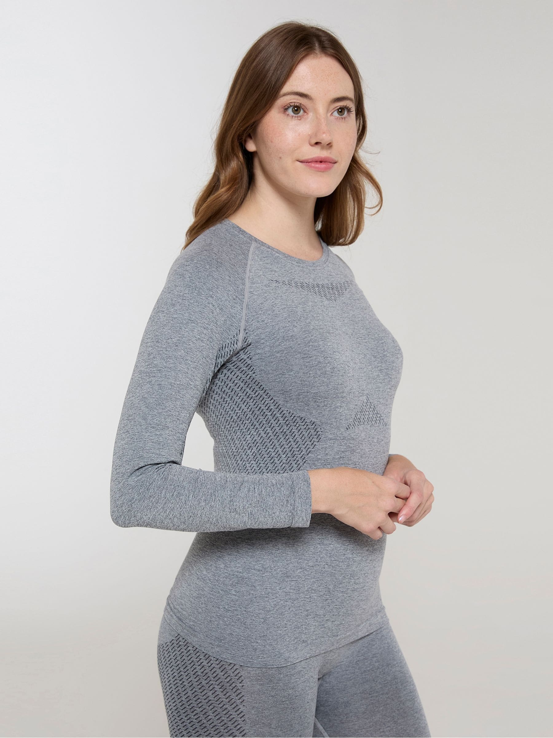 Mountain Warehouse Grey Off Piste II Thermal Top