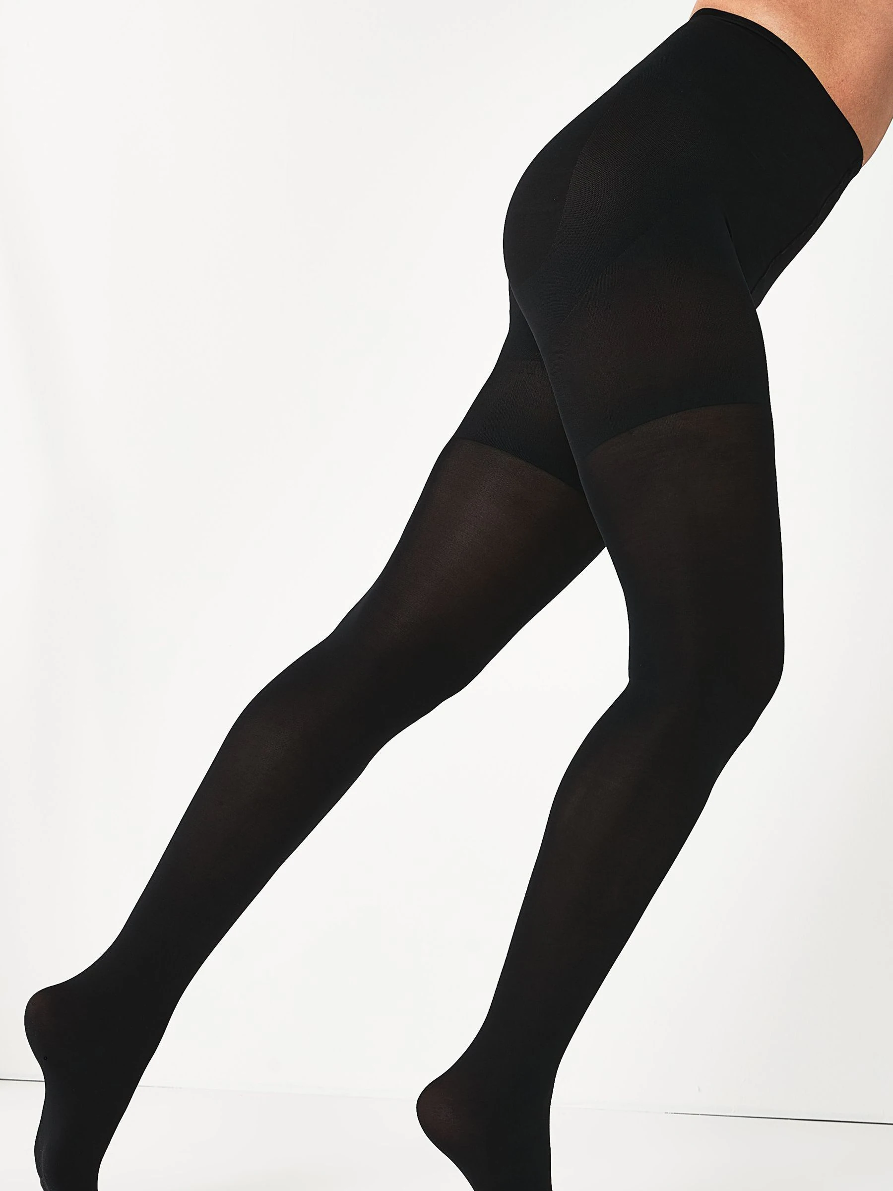 80 Denier Bum Tum and Thigh Shaping Tights 1 Pack