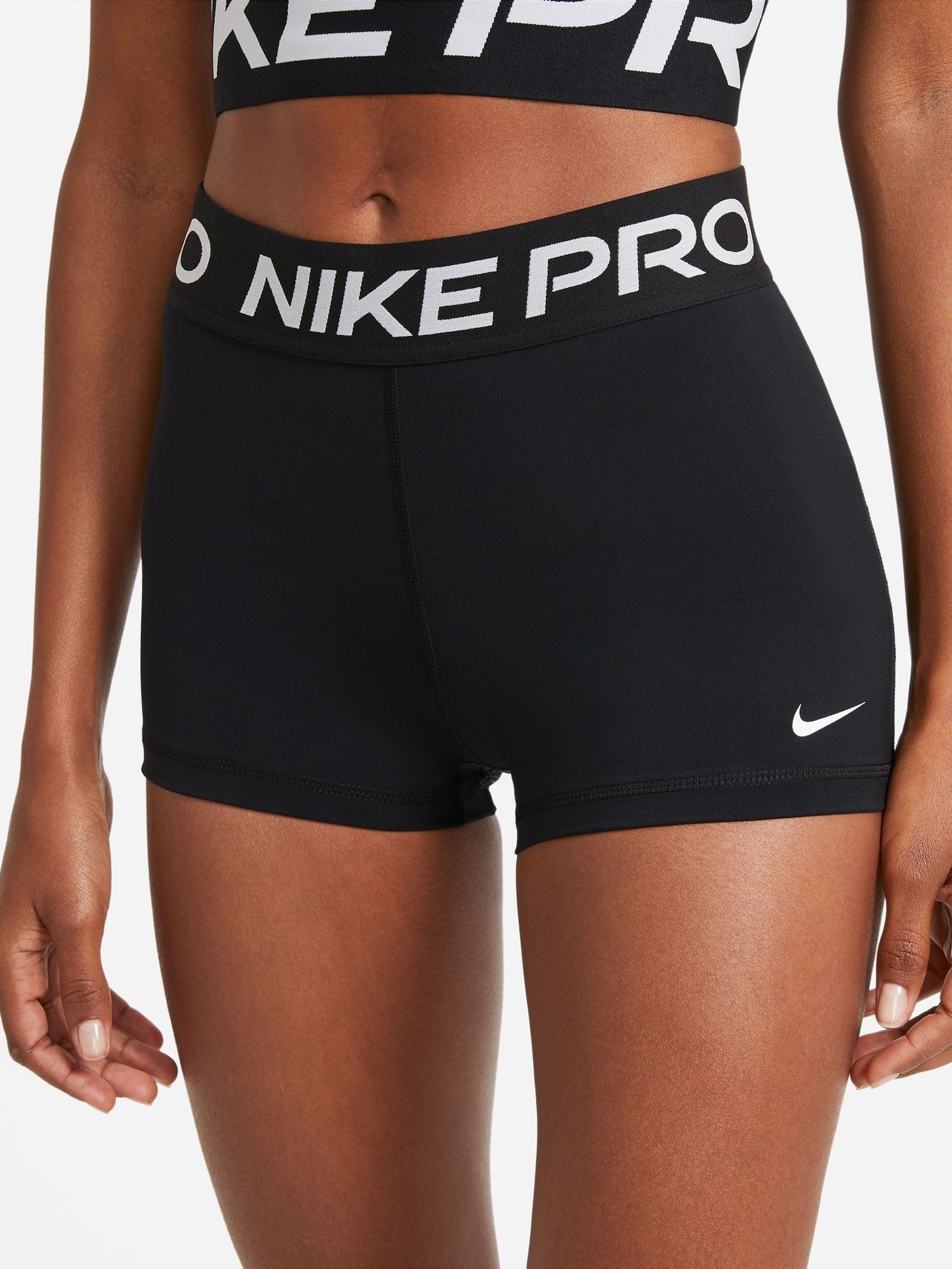 Nike Black Pro 3 Inch Shorts