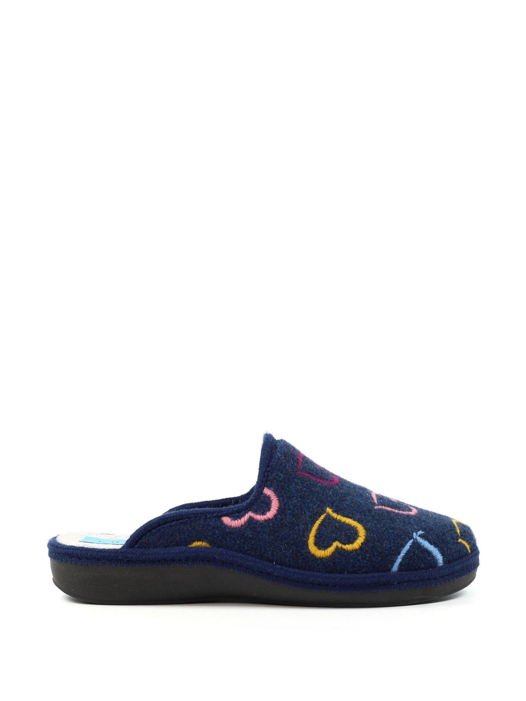 Lunar Blue Mule Slippers
