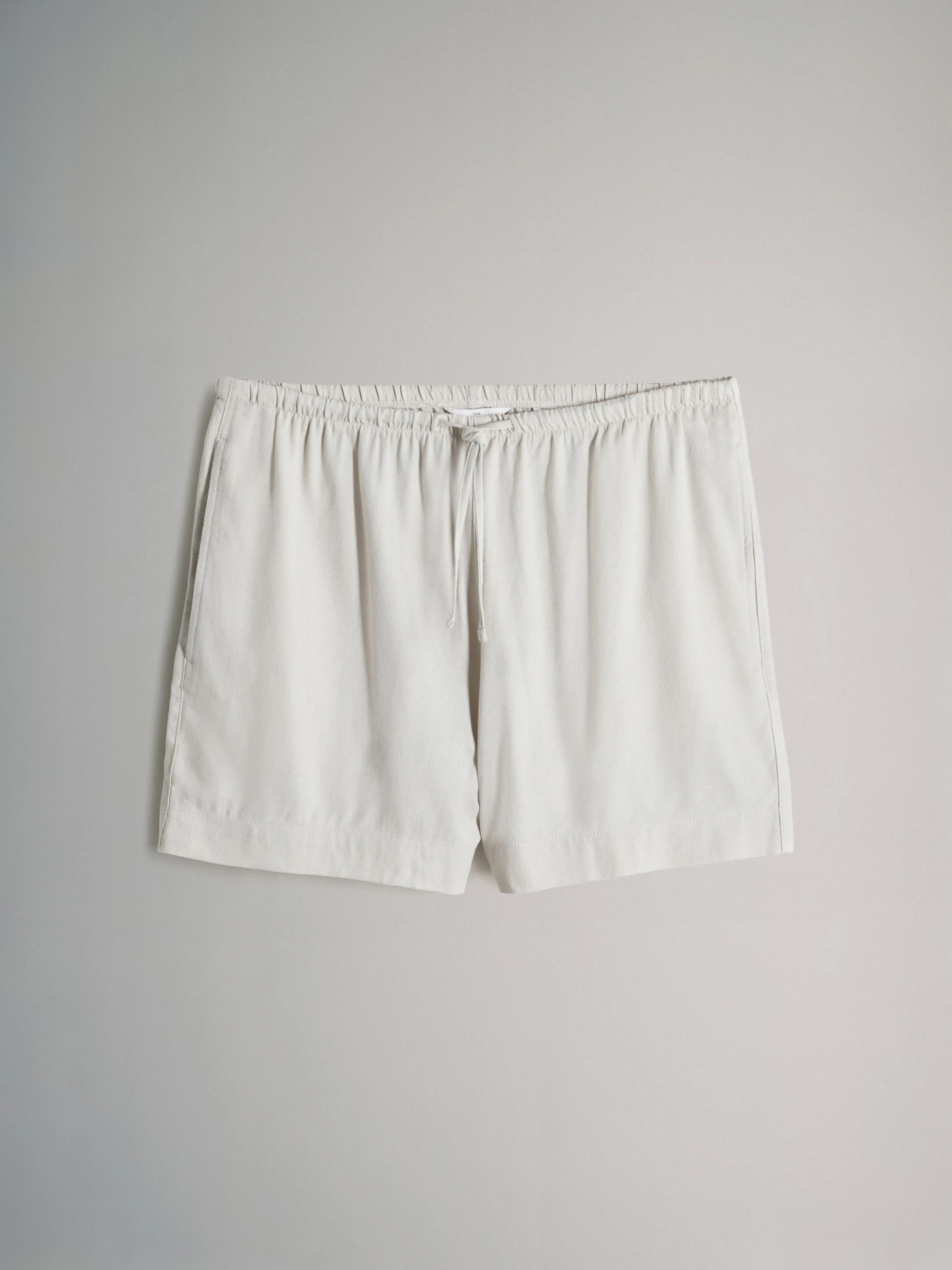 The Set 2 Pack Shorts With Linen Black/Neutral