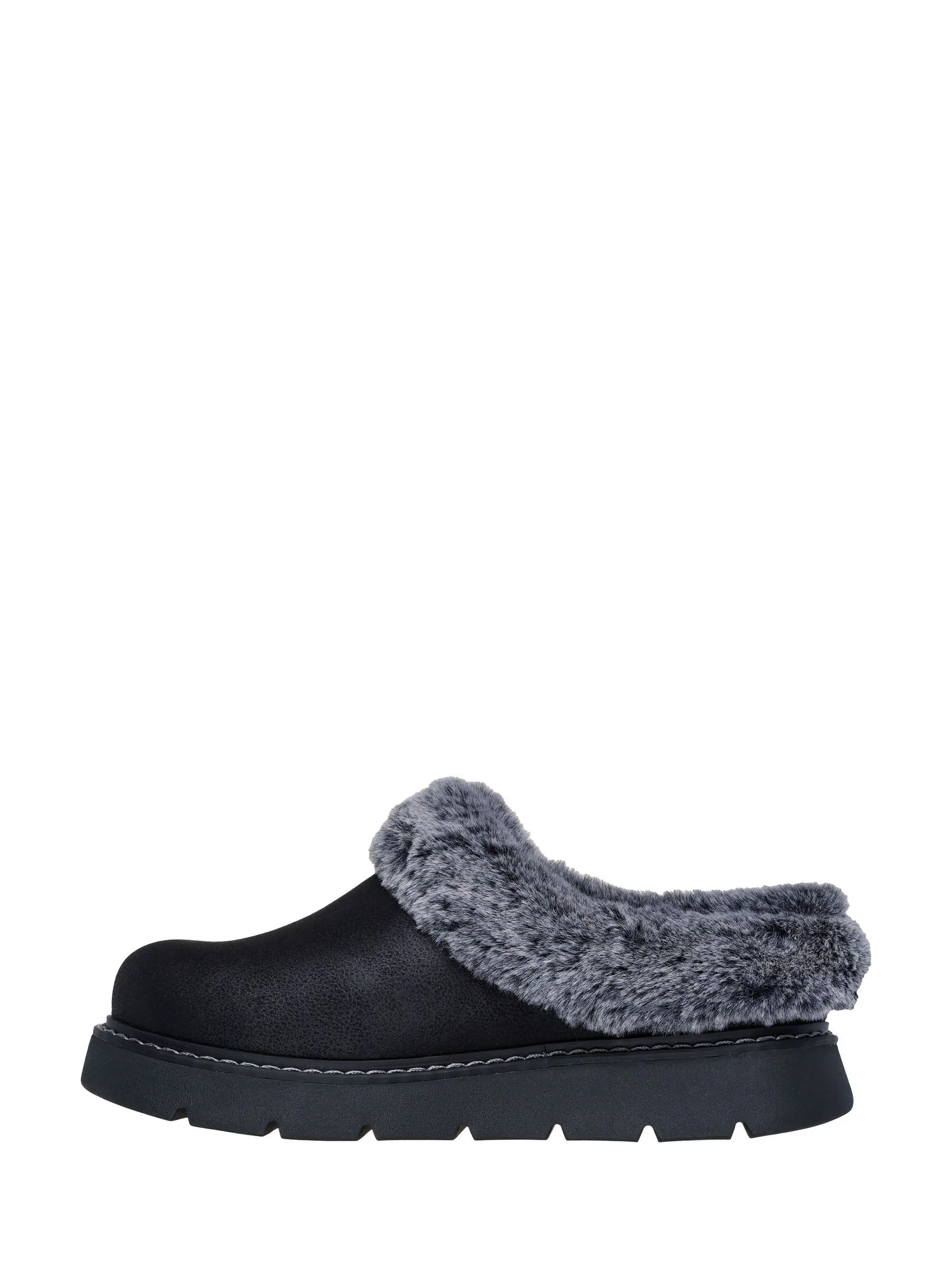 Skechers Black Keepsakes Lite Cozy Blend Slippers