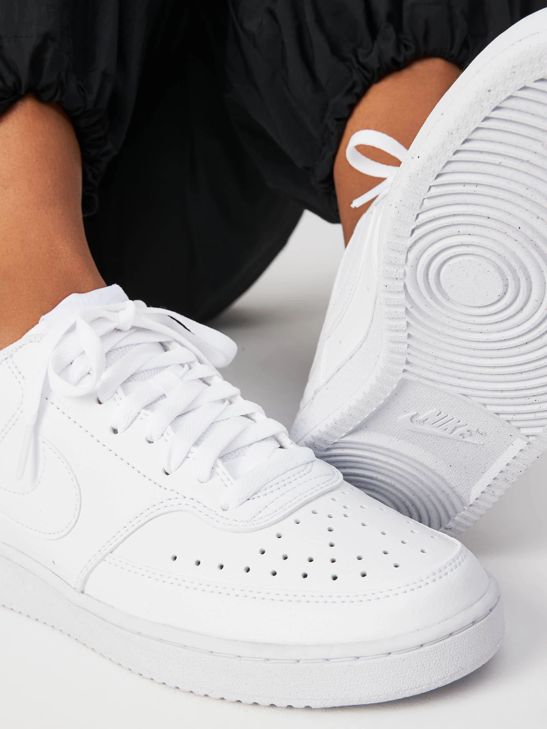 Nike White Court Vision Low Trainers