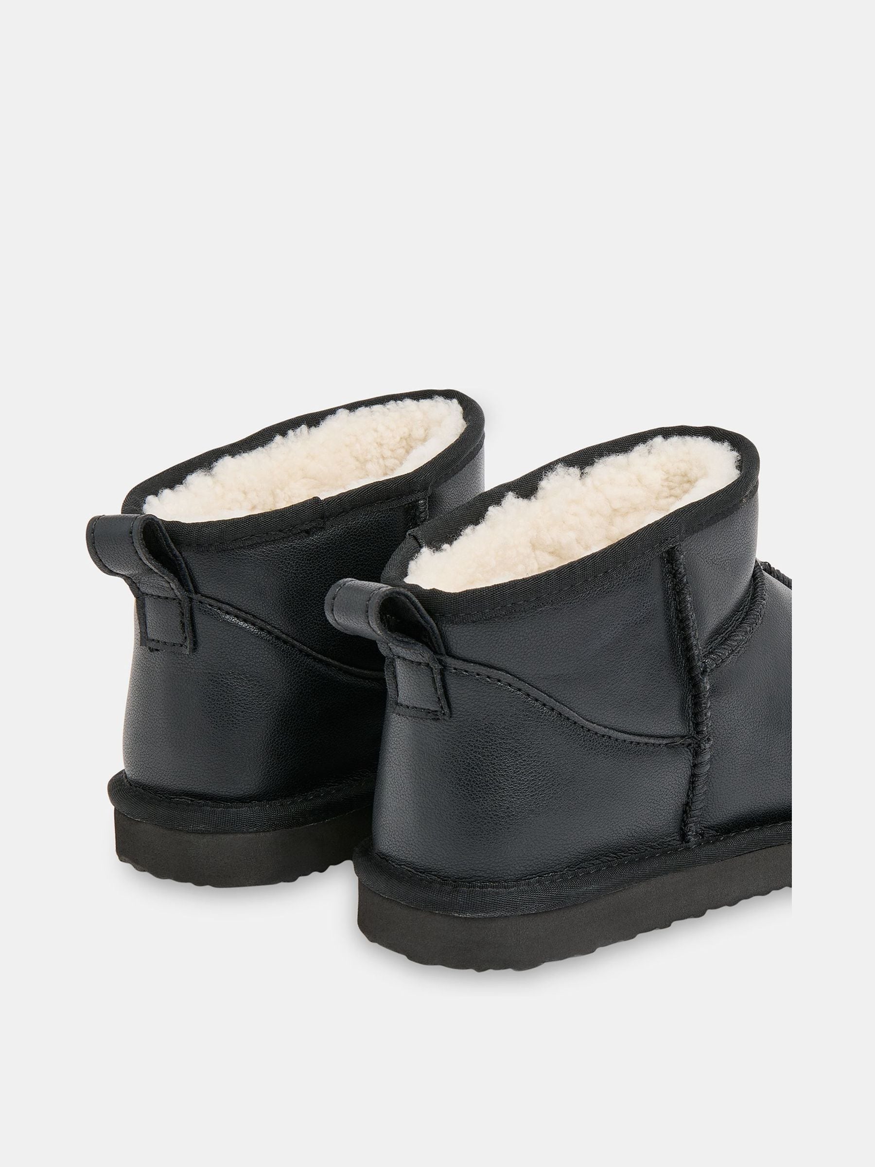 Whistles Black Mable Slipper Boots