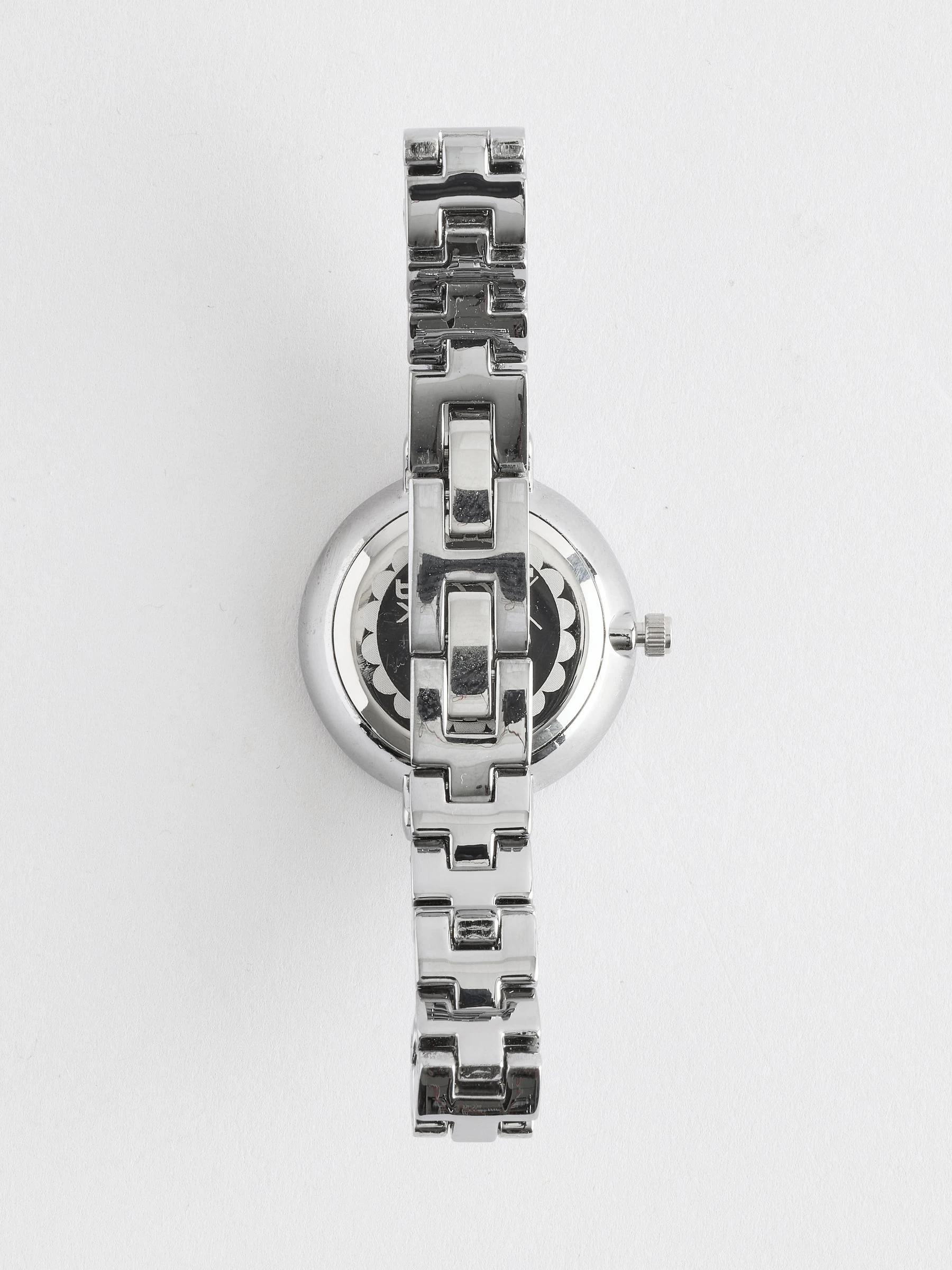 Silver Sparkle Bracelet Watch Set