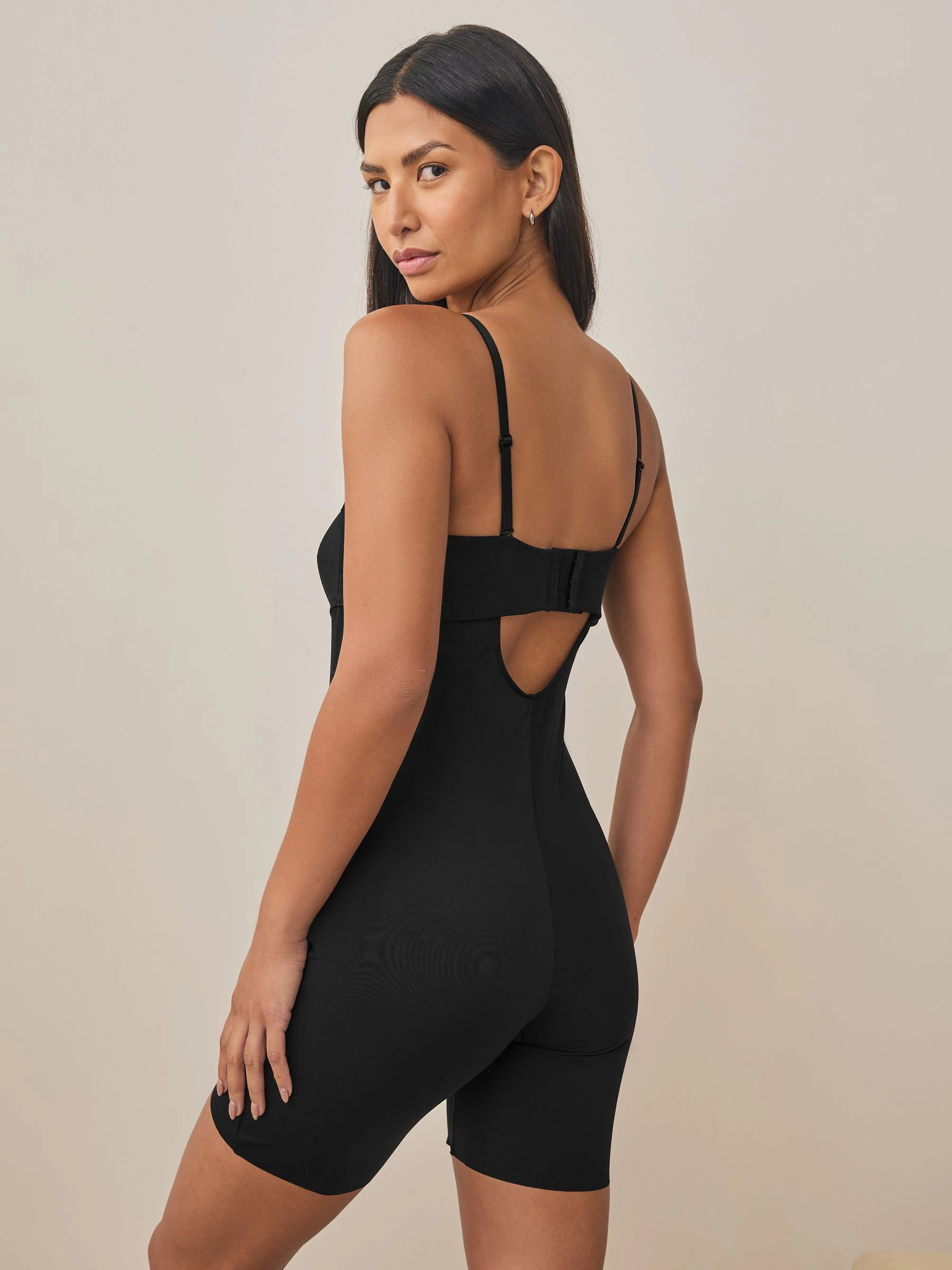 Black Bandeau Thigh Smoothing Shapewear