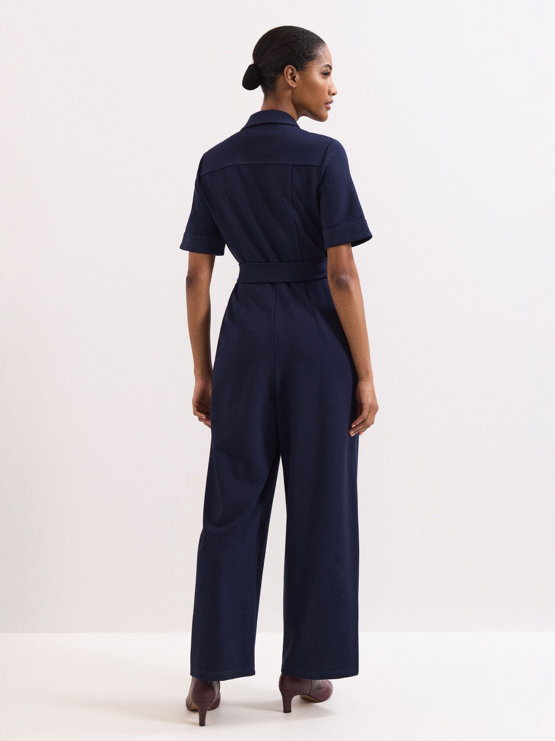 Phase Eight Blue Tabitha Jumpsuit