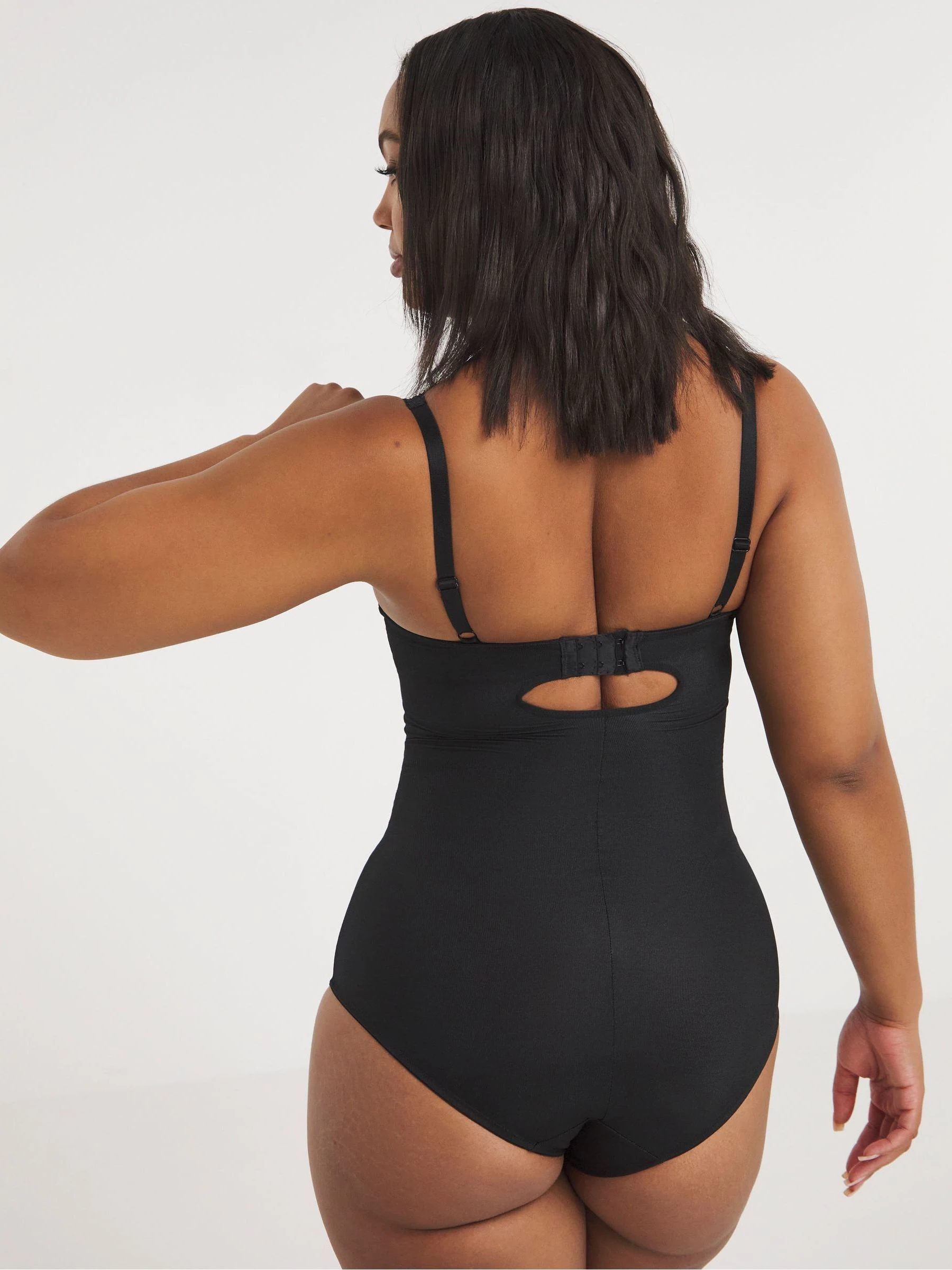 Simply Be Black Magisculpt Ella Lace Firm Control Bodyshaper