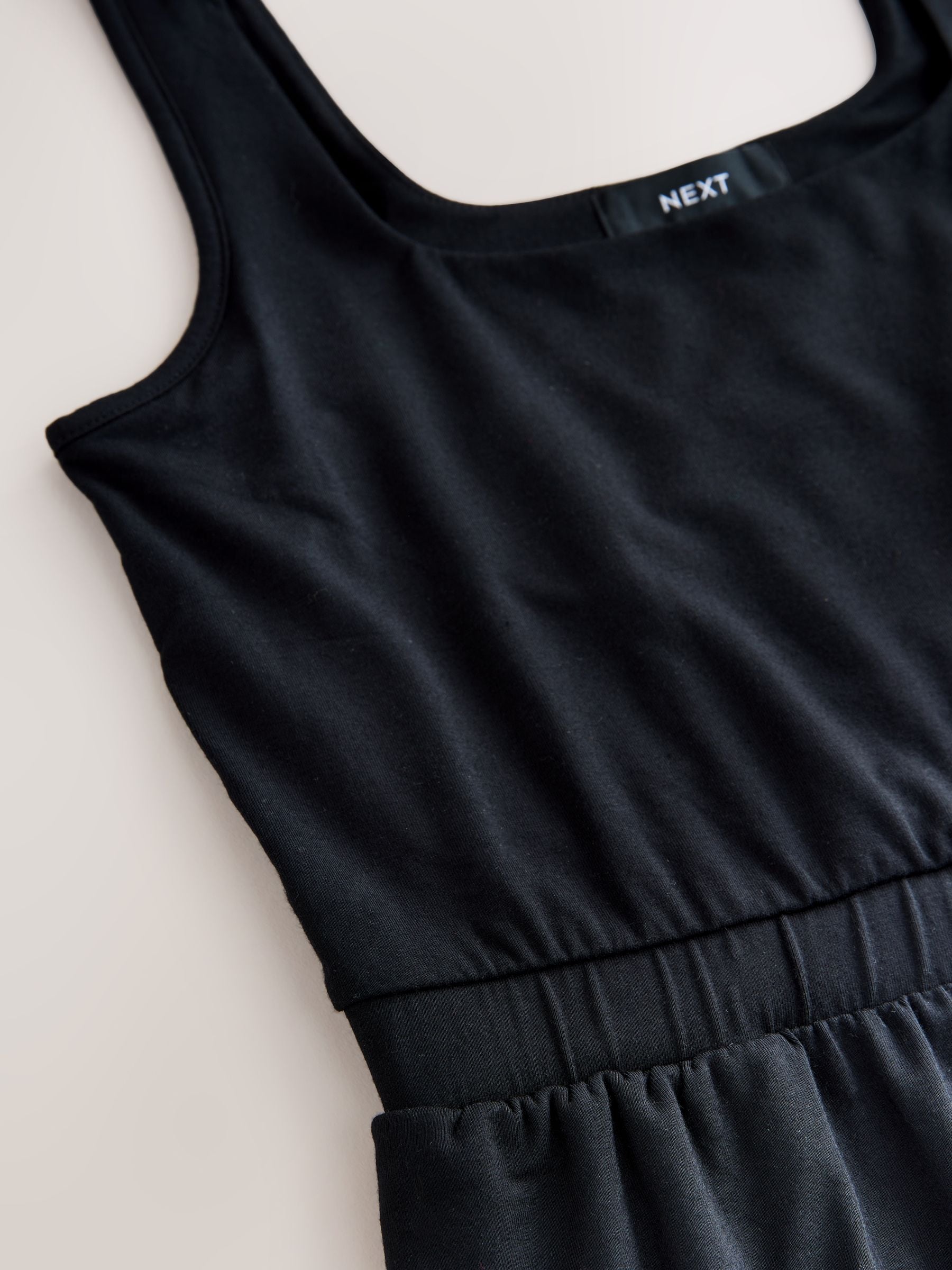 Black Jersey Jumpsuit